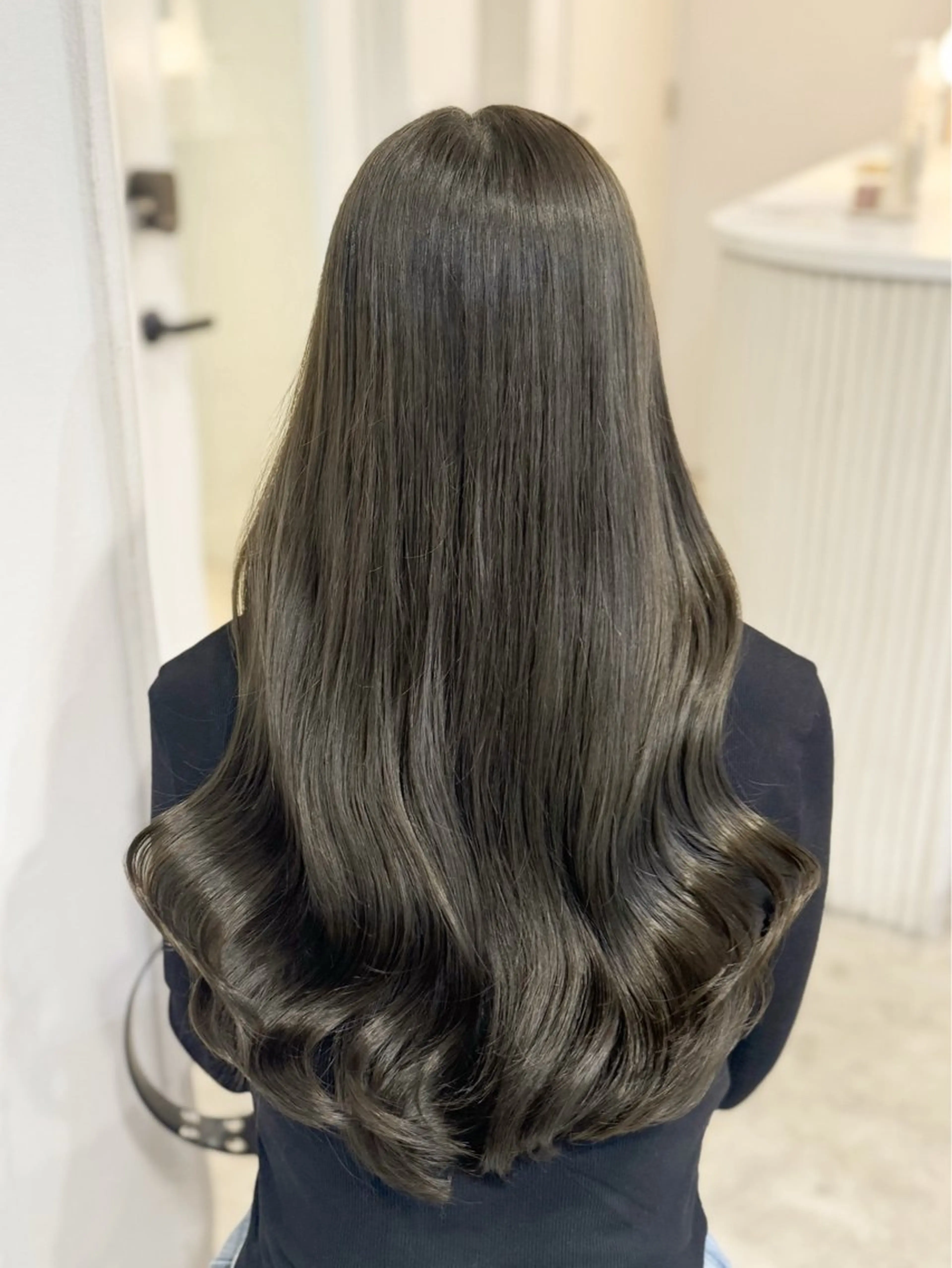 ロング 韓国アイドルヘア🩶 nanako🦋のヘアスタイル