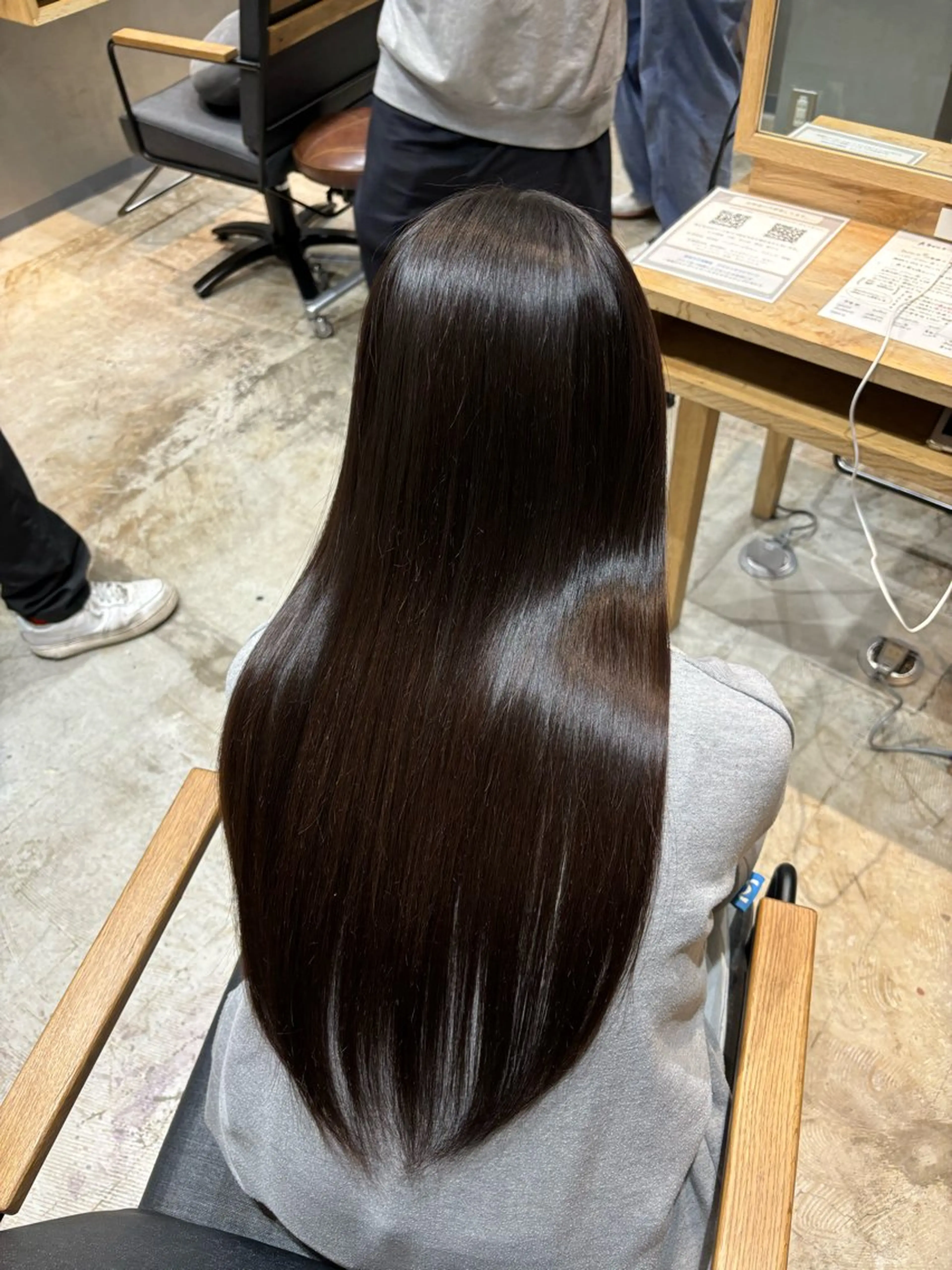 ロング 縮毛矯正 inity♡ Akaneのヘアスタイル