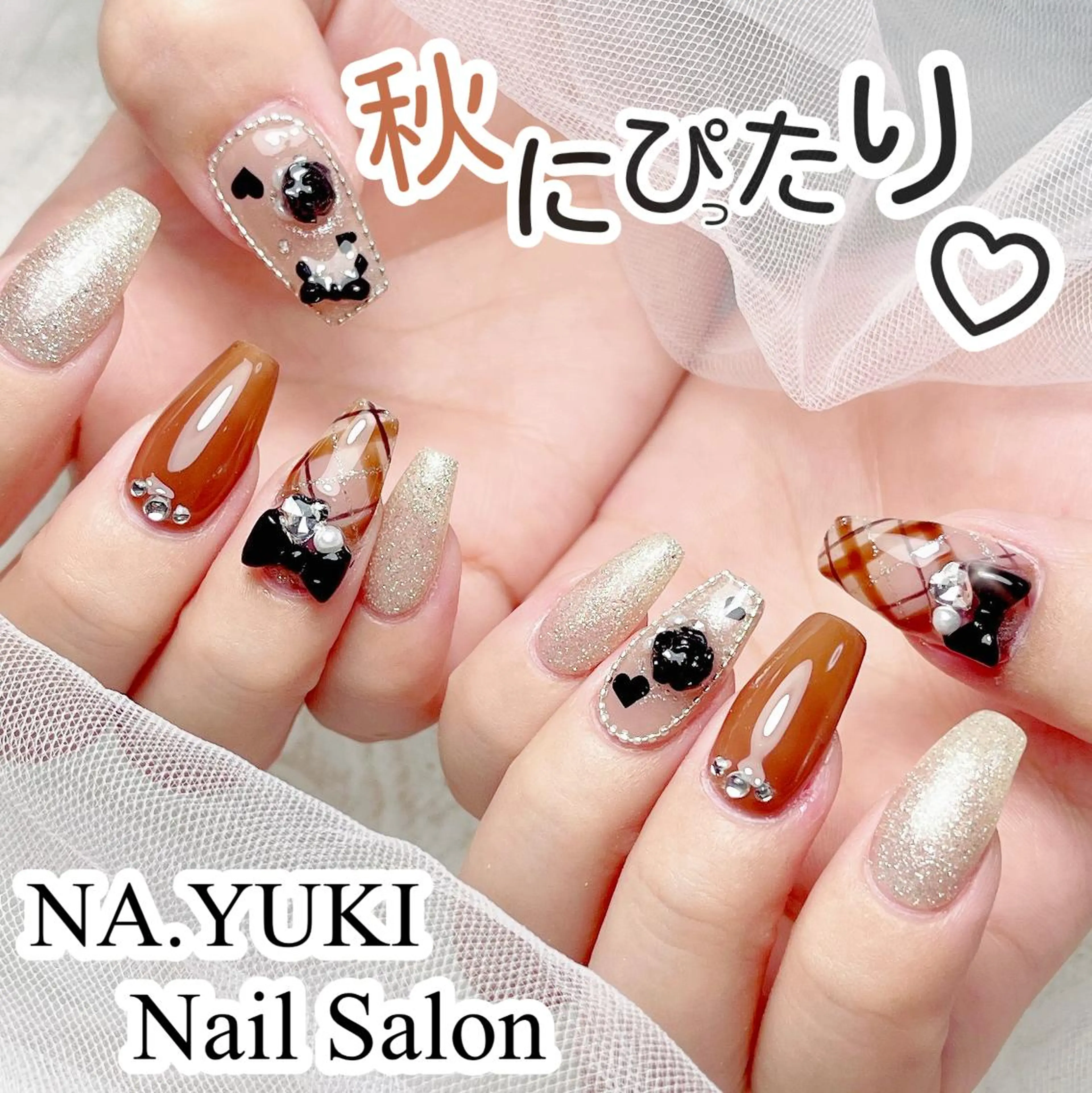 ネイル 長さ出し ワンホンネイル ハンドネイル 💗NA.YUKI NAIL💗のネイルデザイン