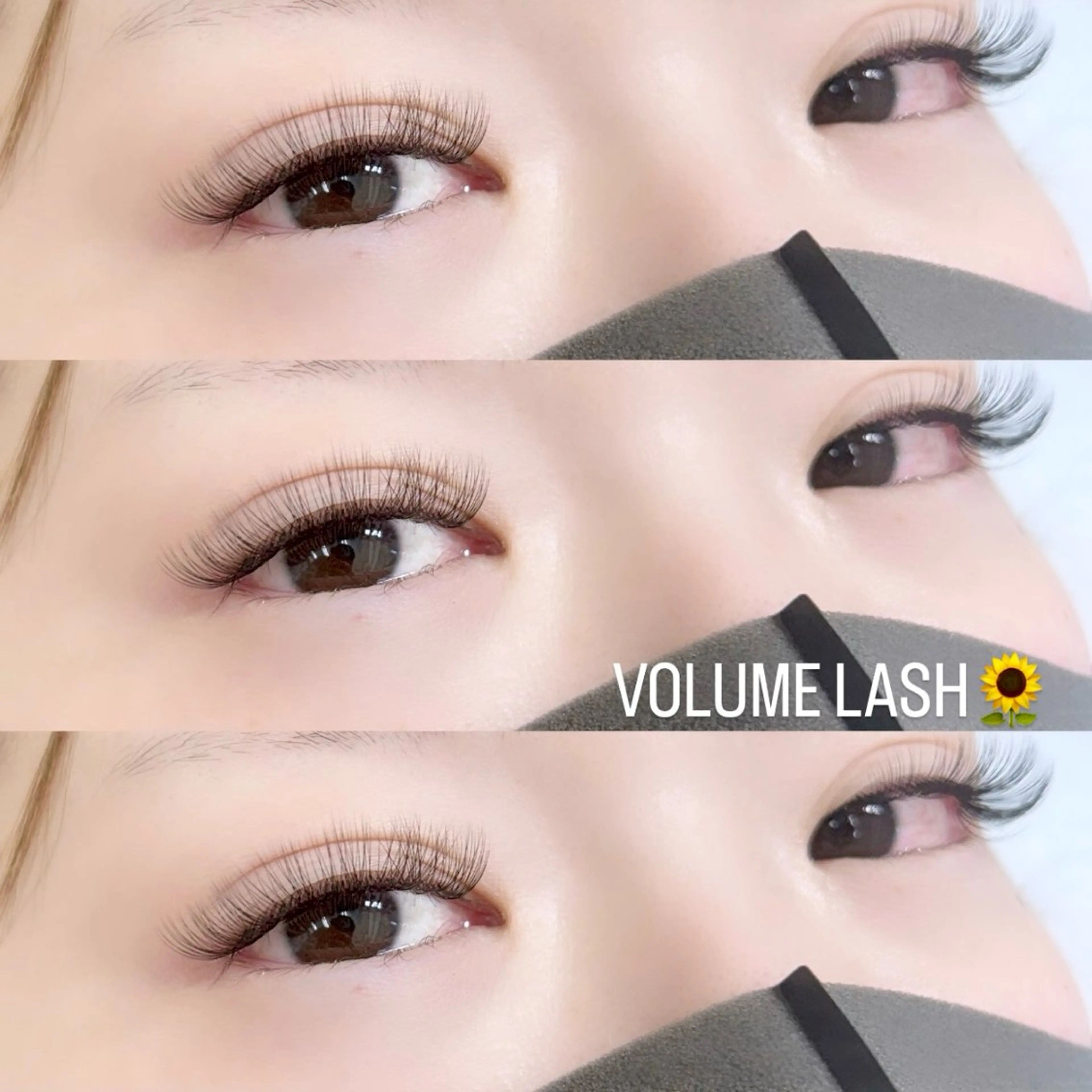 マツエク・マツパ ボリュームラッシュ マツエク Luna所属・YUKA 💫大阪福島のマツエク・マツパデザイン