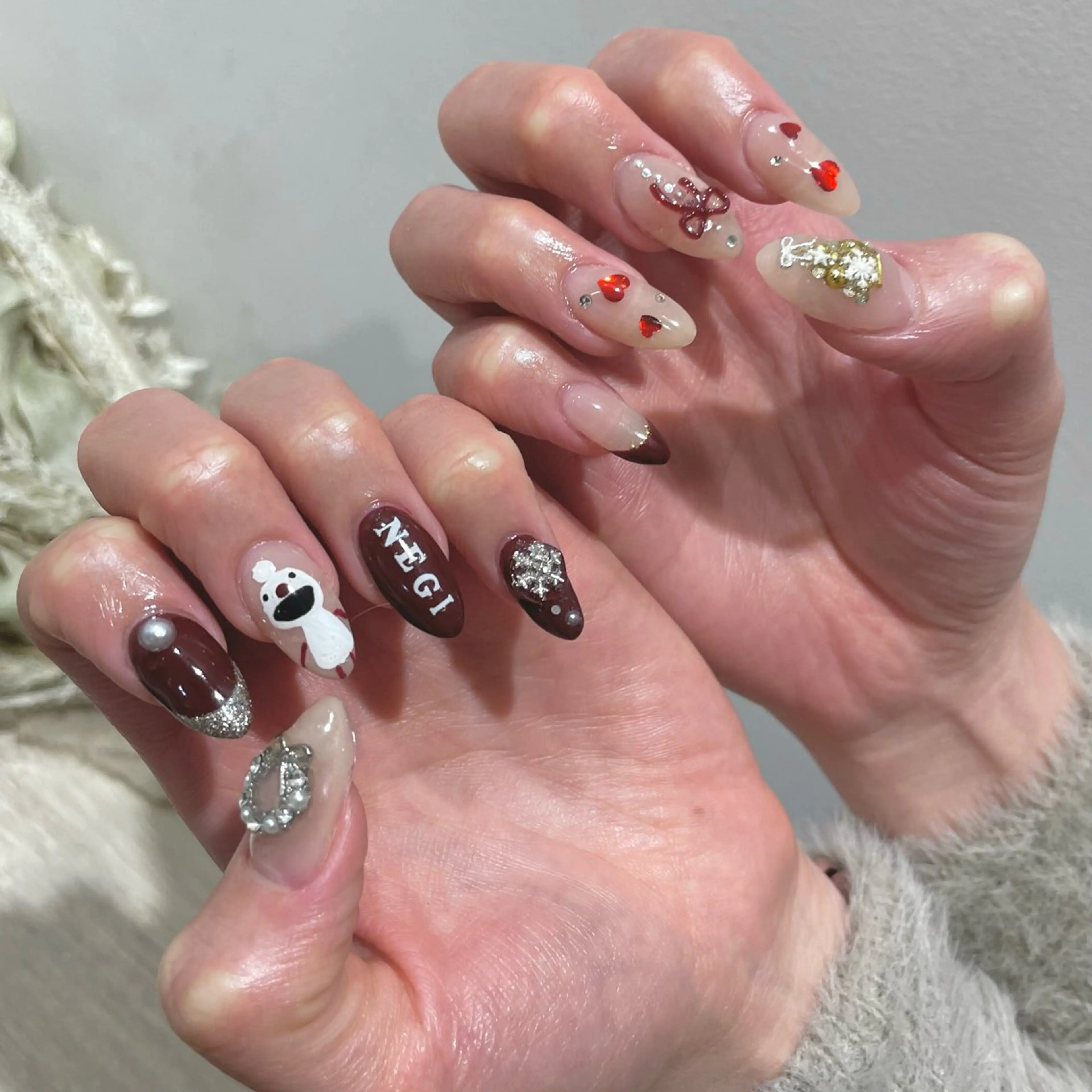 ネイル ハンドネイル rig nail草加店所属・松本 紋世のネイルデザイン