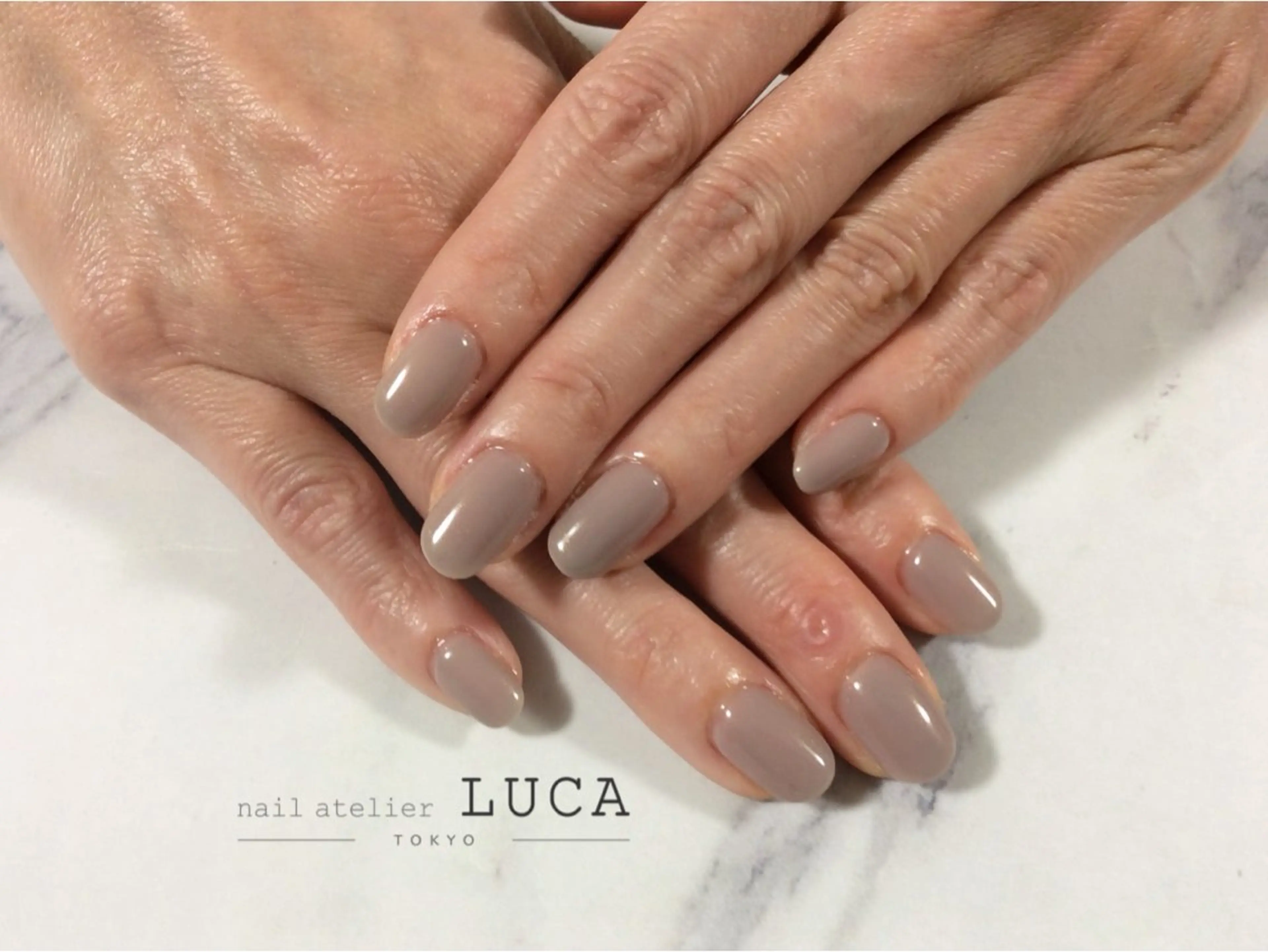 ネイル ラメ(グリッター) ワンカラーネイル ネイルアトリエルカ 米原のネイルデザイン