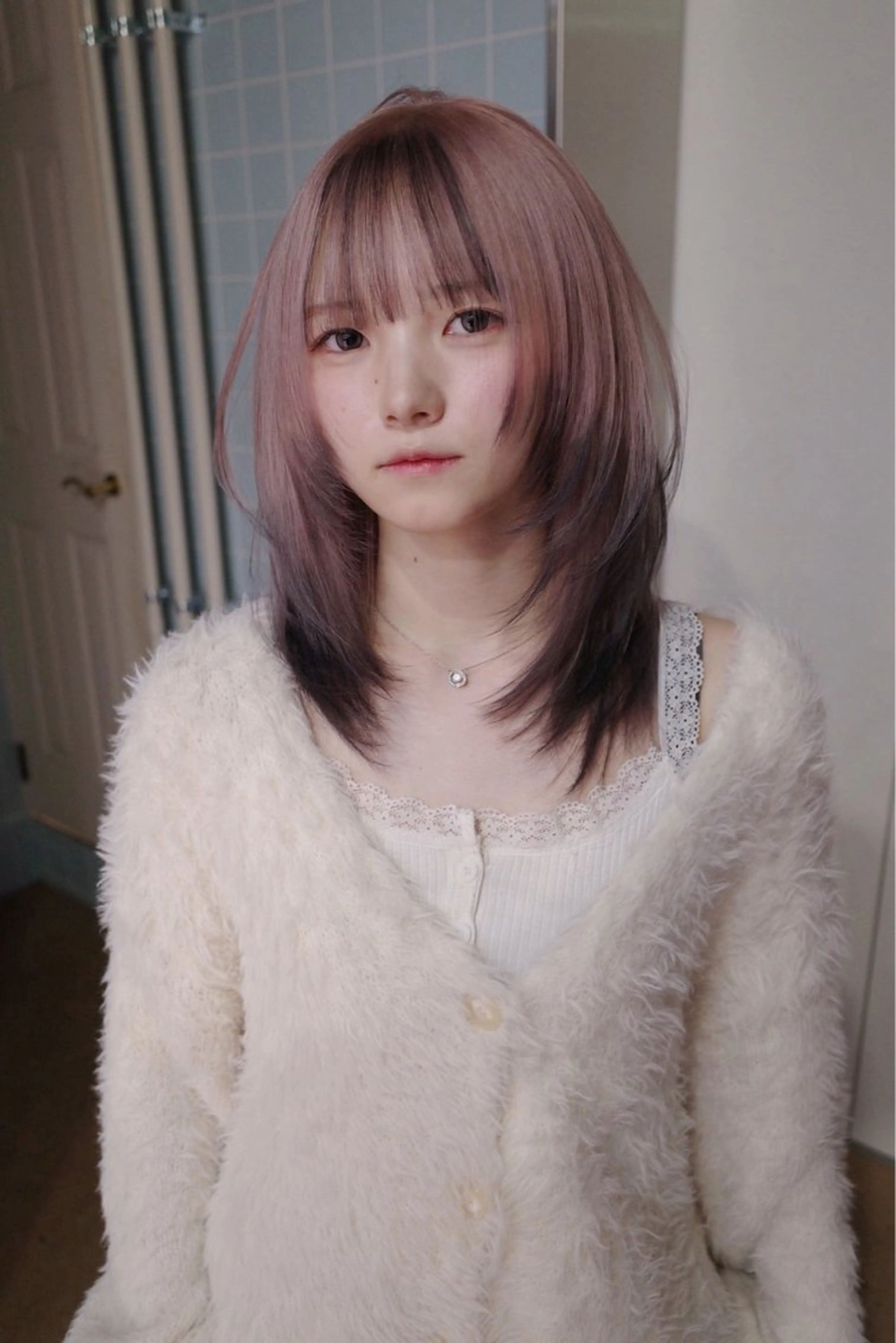 ミディアム カラー 原宿ハイトーンカラー 🥑/aimuのヘアスタイル