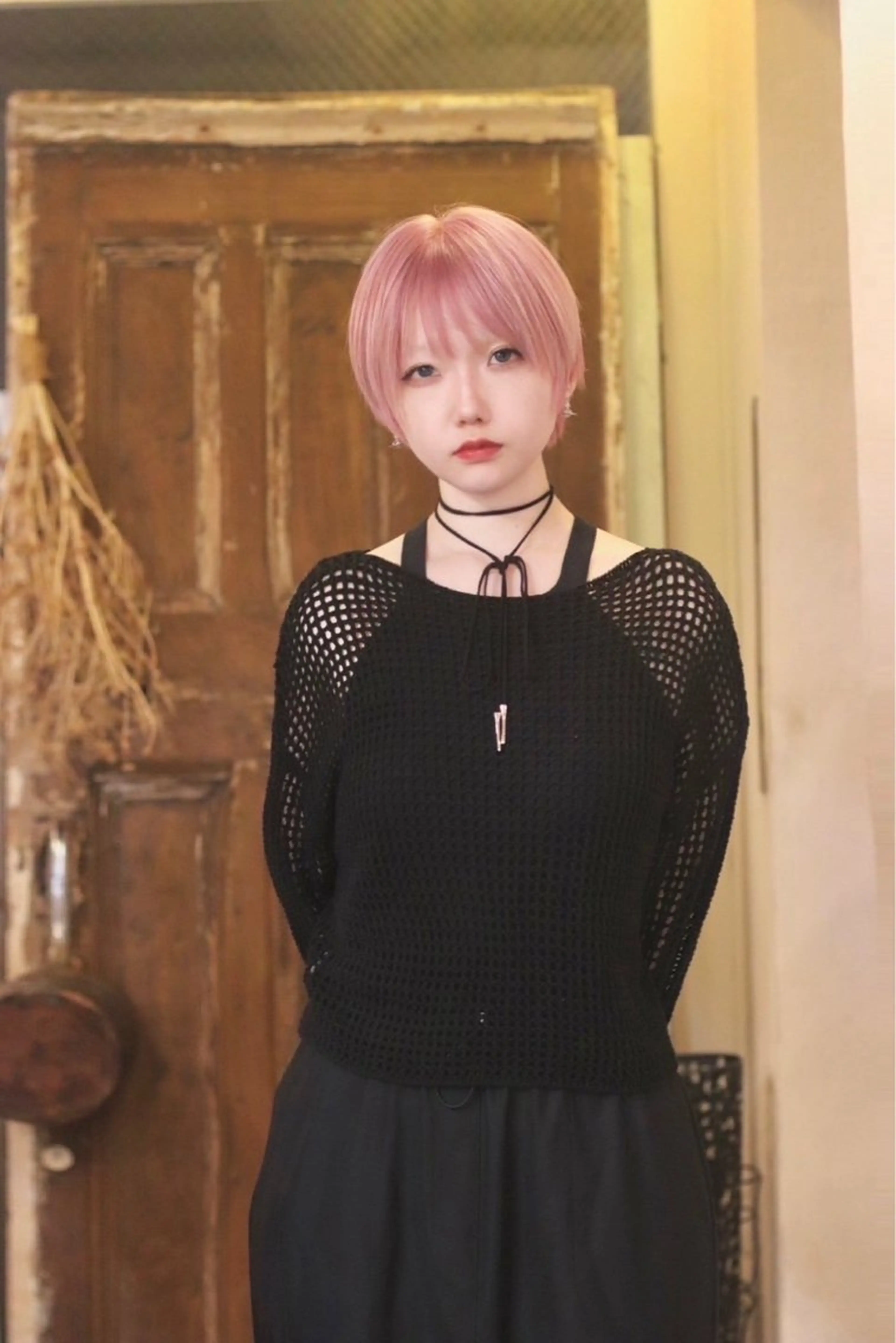 ショート カラー ラベンダーカラー ピンクカラー ピンクラベンダー Joh/メンズカット /レイヤー/ブリーチのヘアスタイル