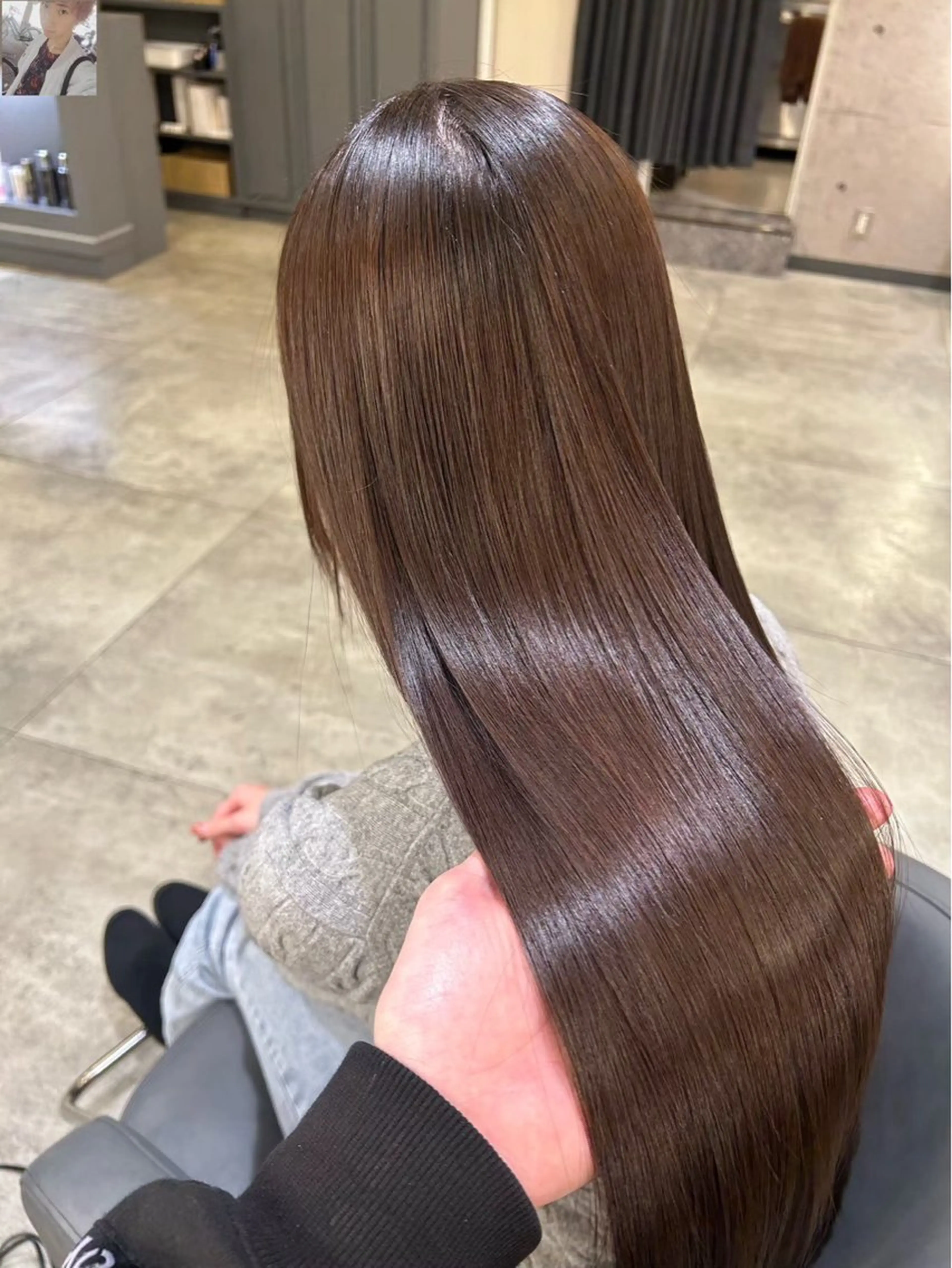 ロング 髪質改善 Noe心斎橋店のヘアスタイル