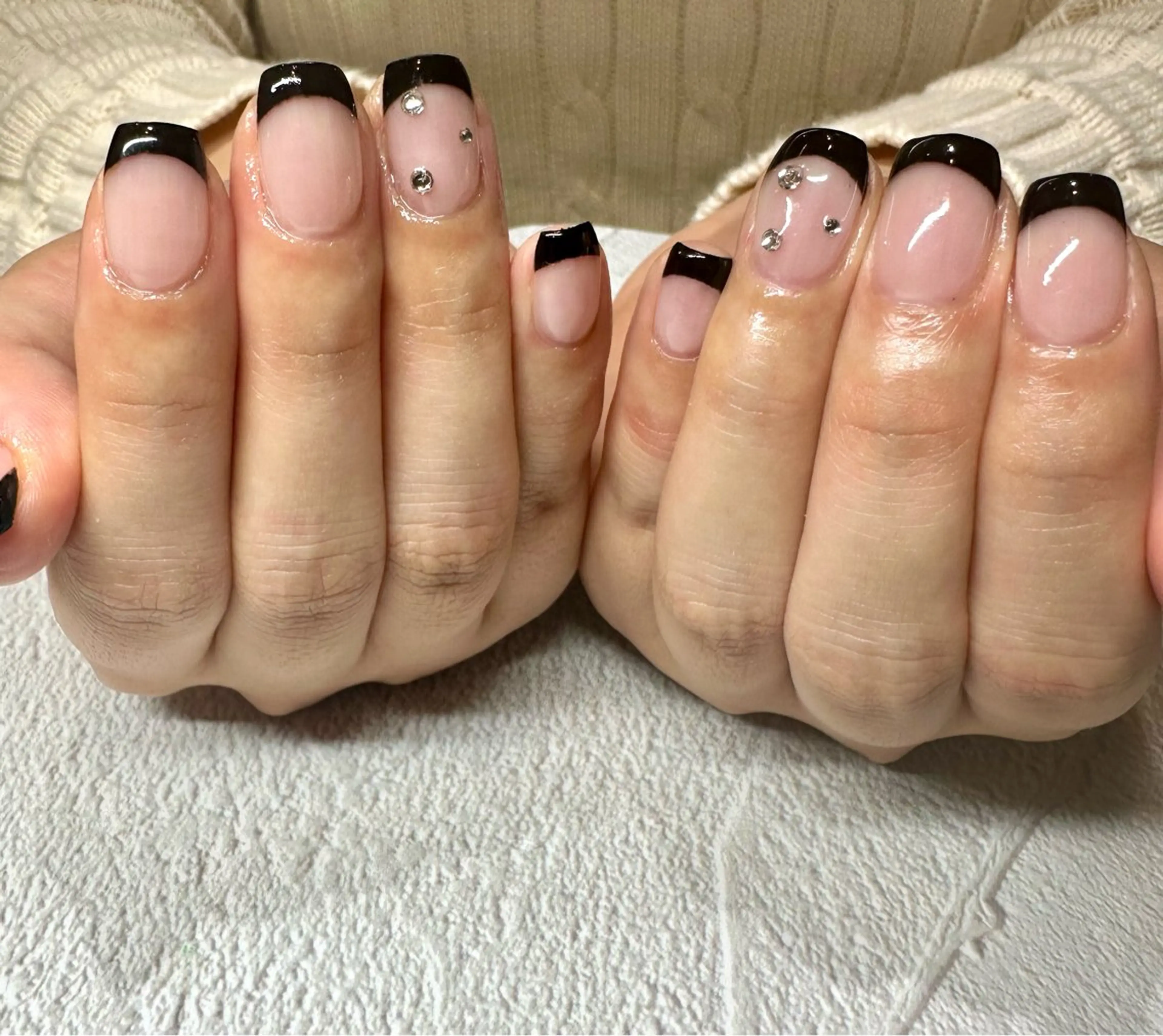 ネイル フレンチネイル Tanemoto所属・Ueda Rieのネイルデザイン