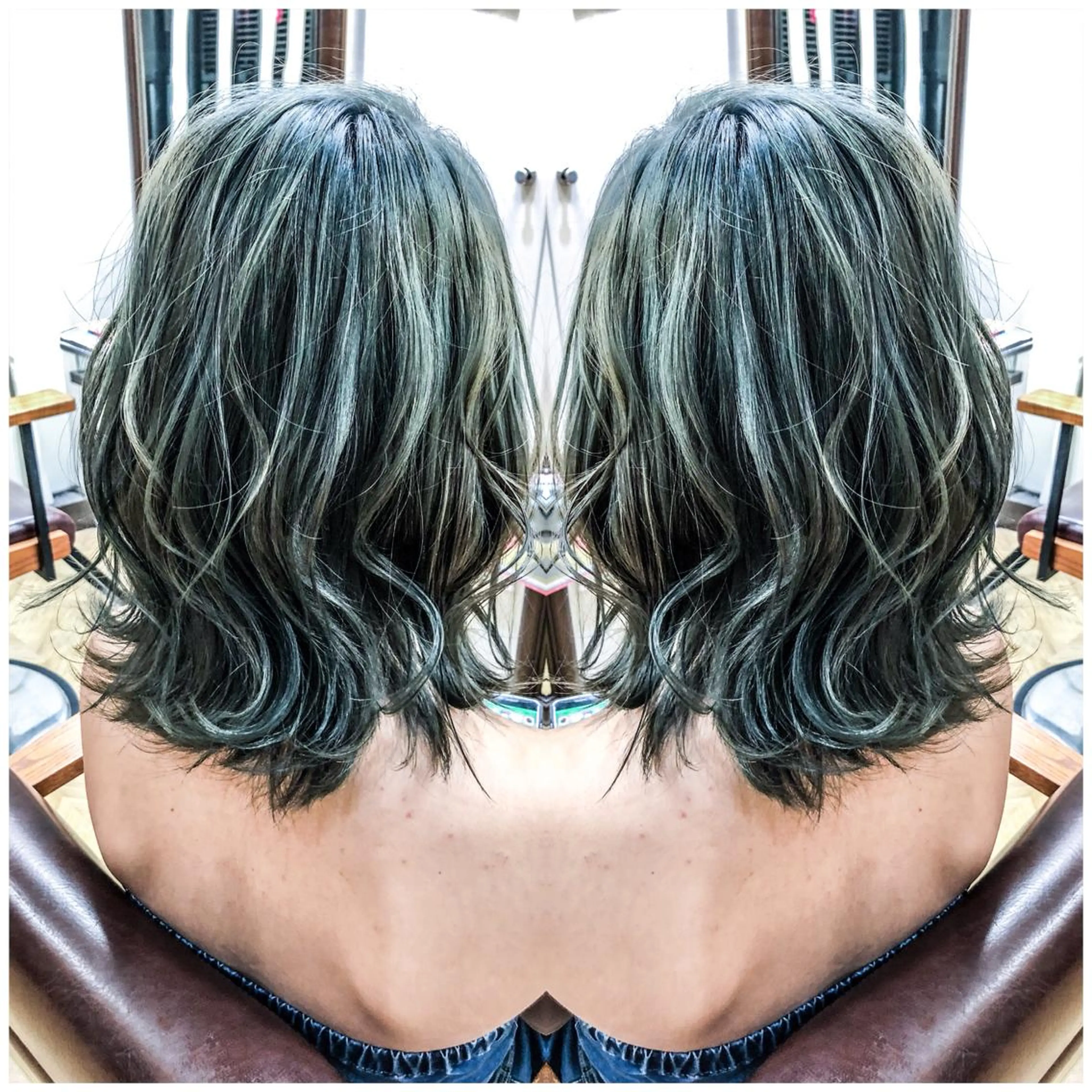 セミロング アッシュ OxO Hair 【オーヘアー】所属・🌼おがわたくや🌼 髪質改善のヘアスタイル