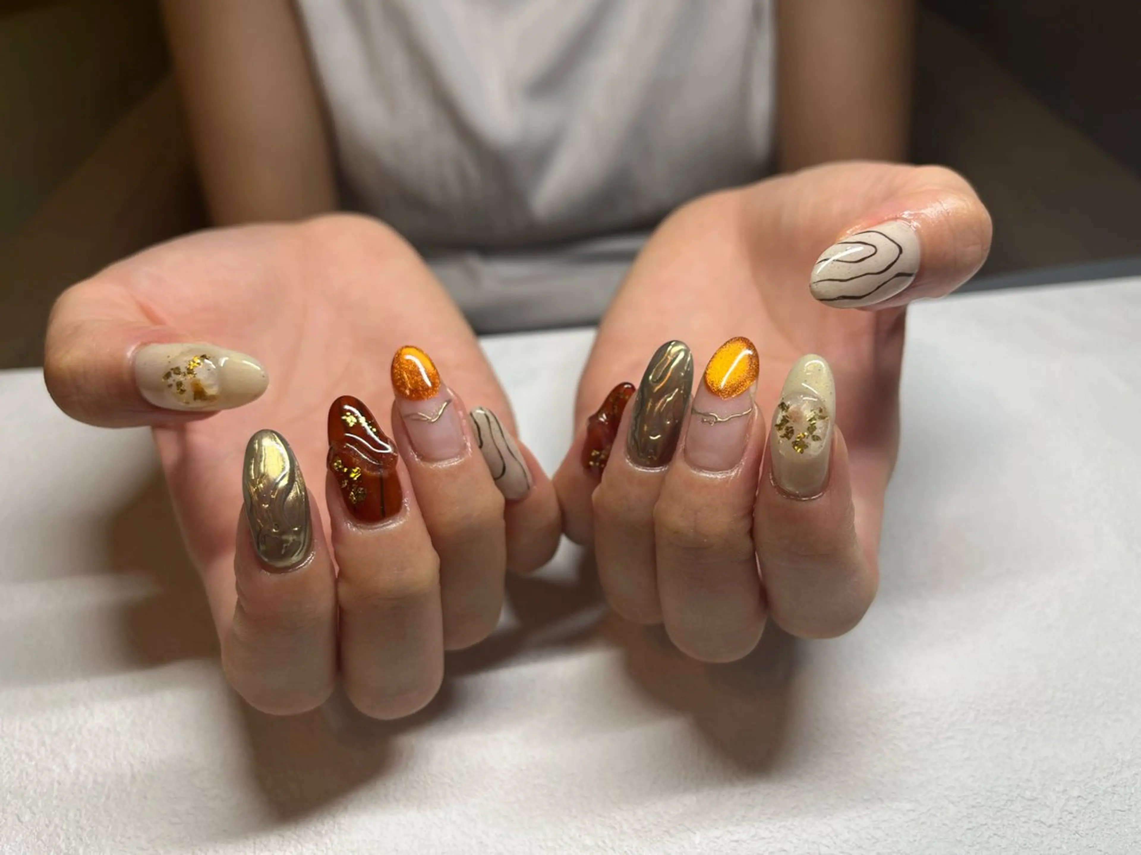 ネイル ハンドネイル ハンドケア MARU NAIL mamiのネイルデザイン