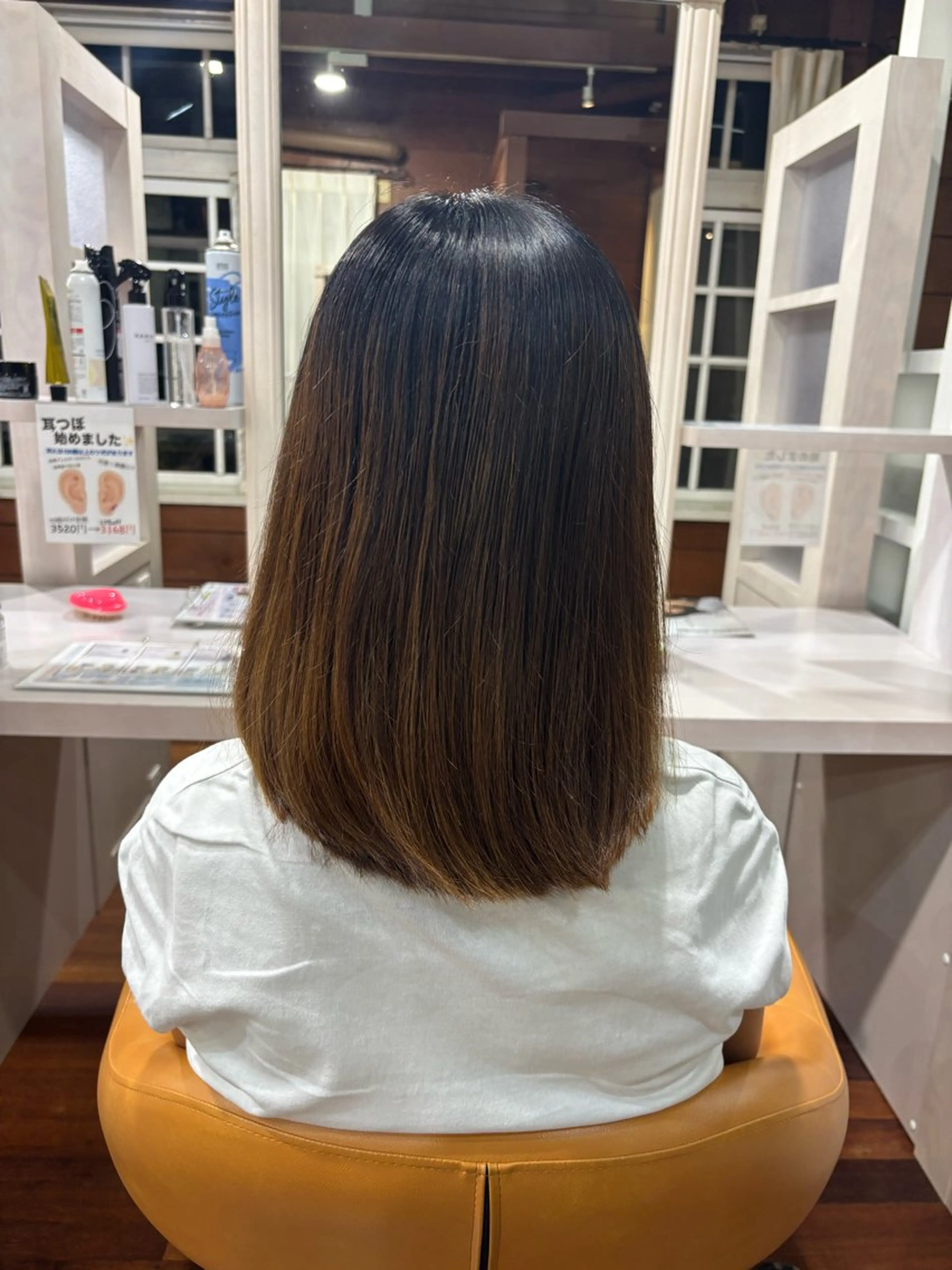 セミロング 横山 沙奈のヘアスタイル