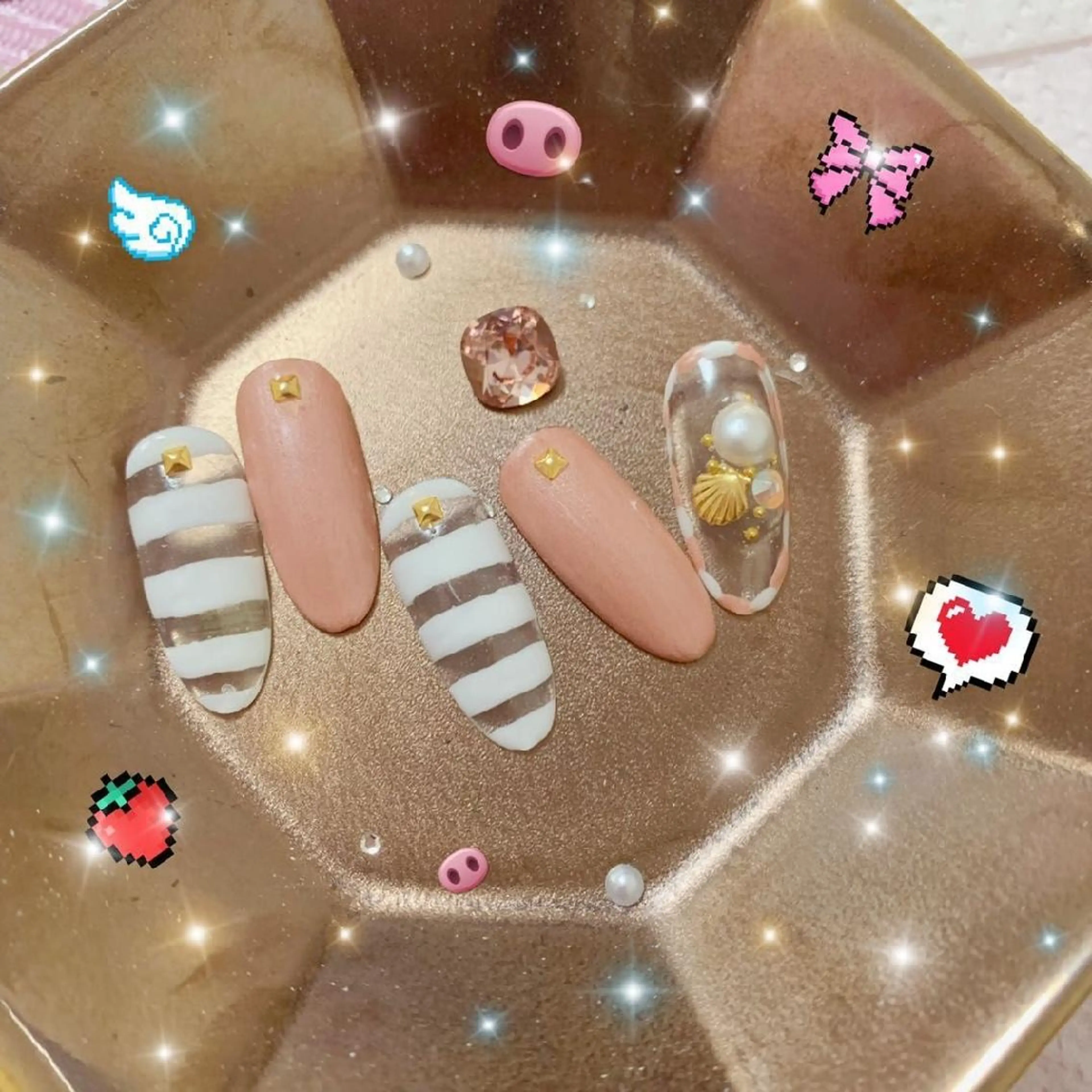 ネイル RinRin　nail所属・孔 ジンシェンのネイルデザイン