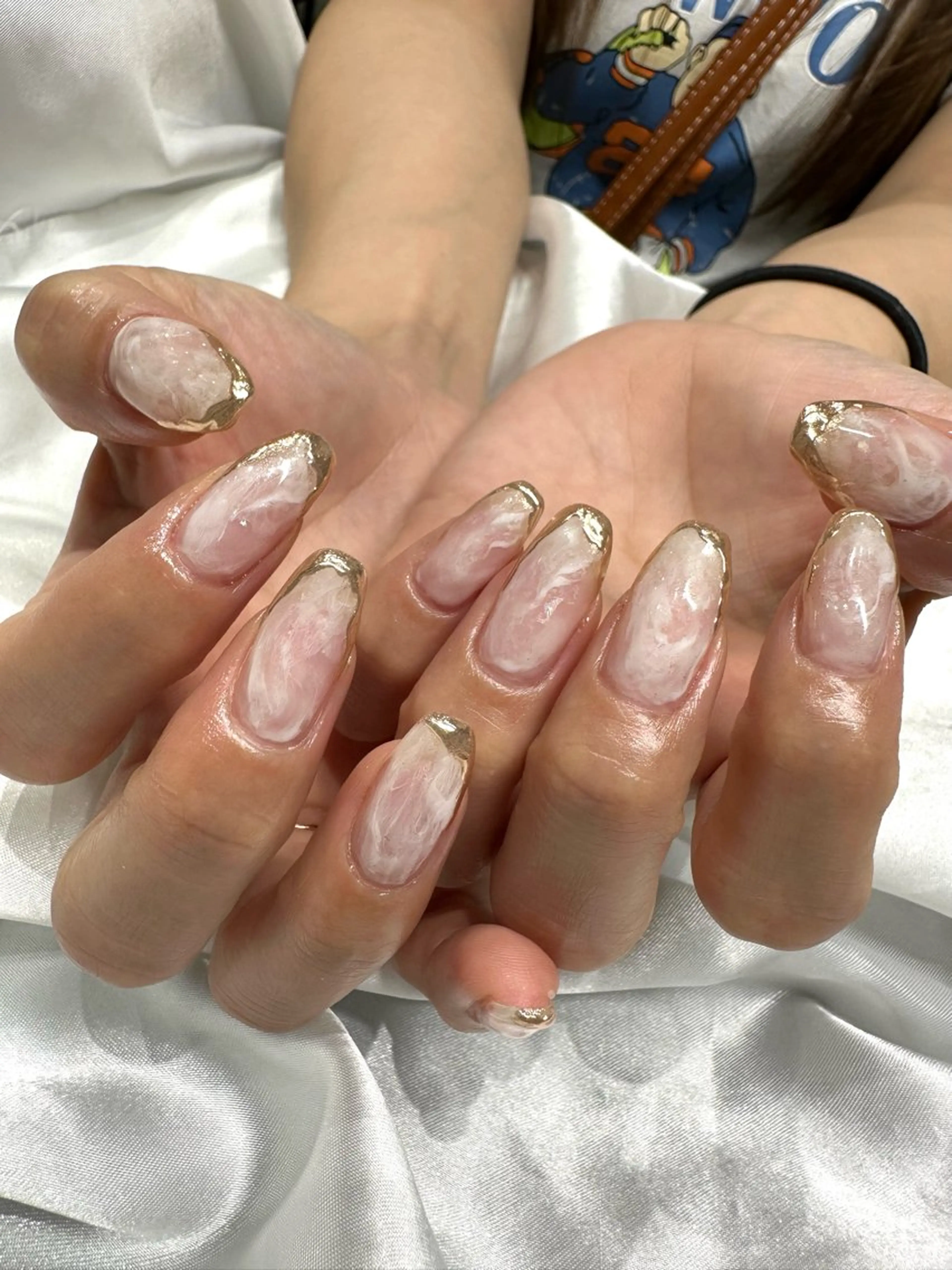 ネイル ハンドネイル 水戸 彩夏のネイルデザイン