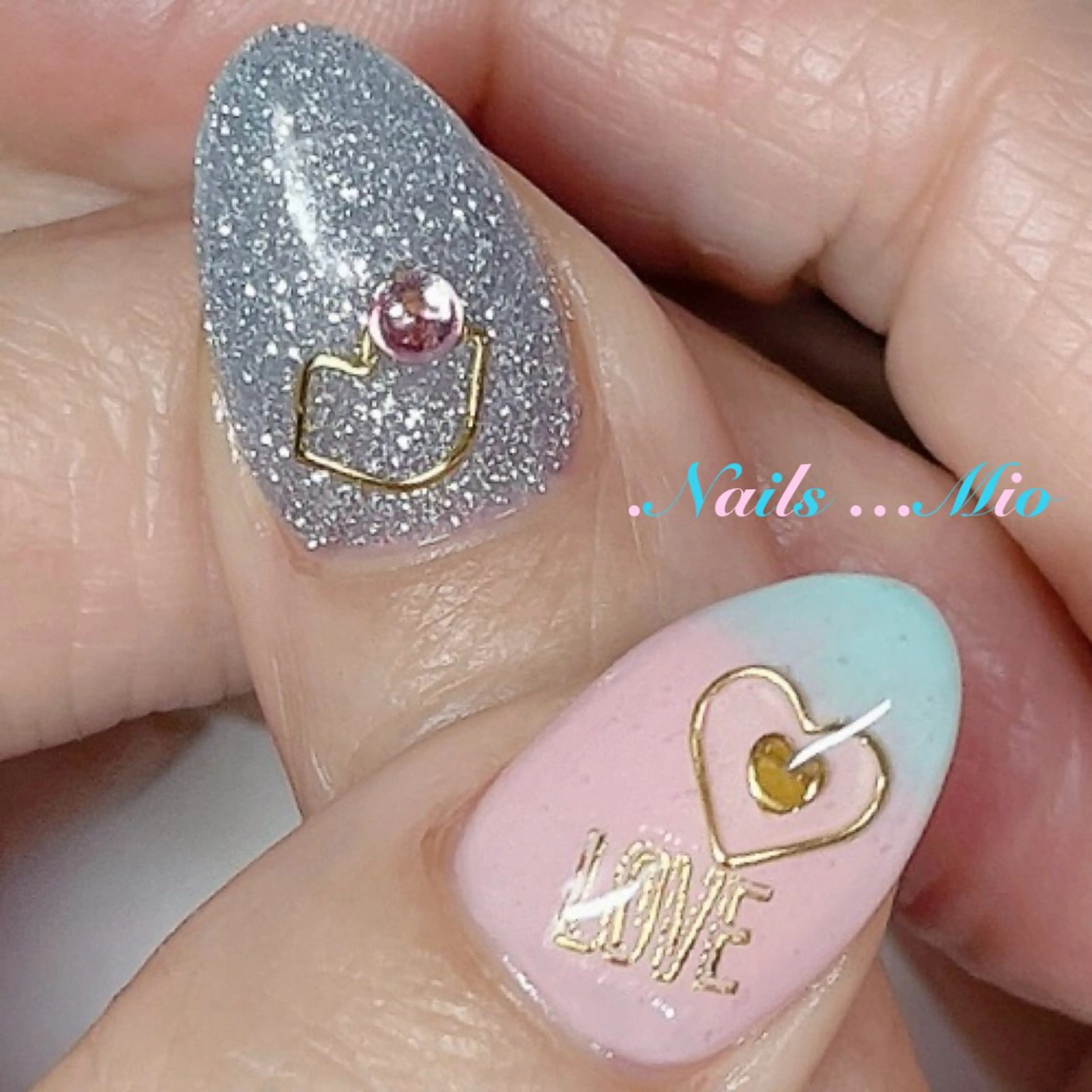 ネイル アートネイル ジェルネイル .Nails Mio 赤羽西ネイルサロンのネイルデザイン