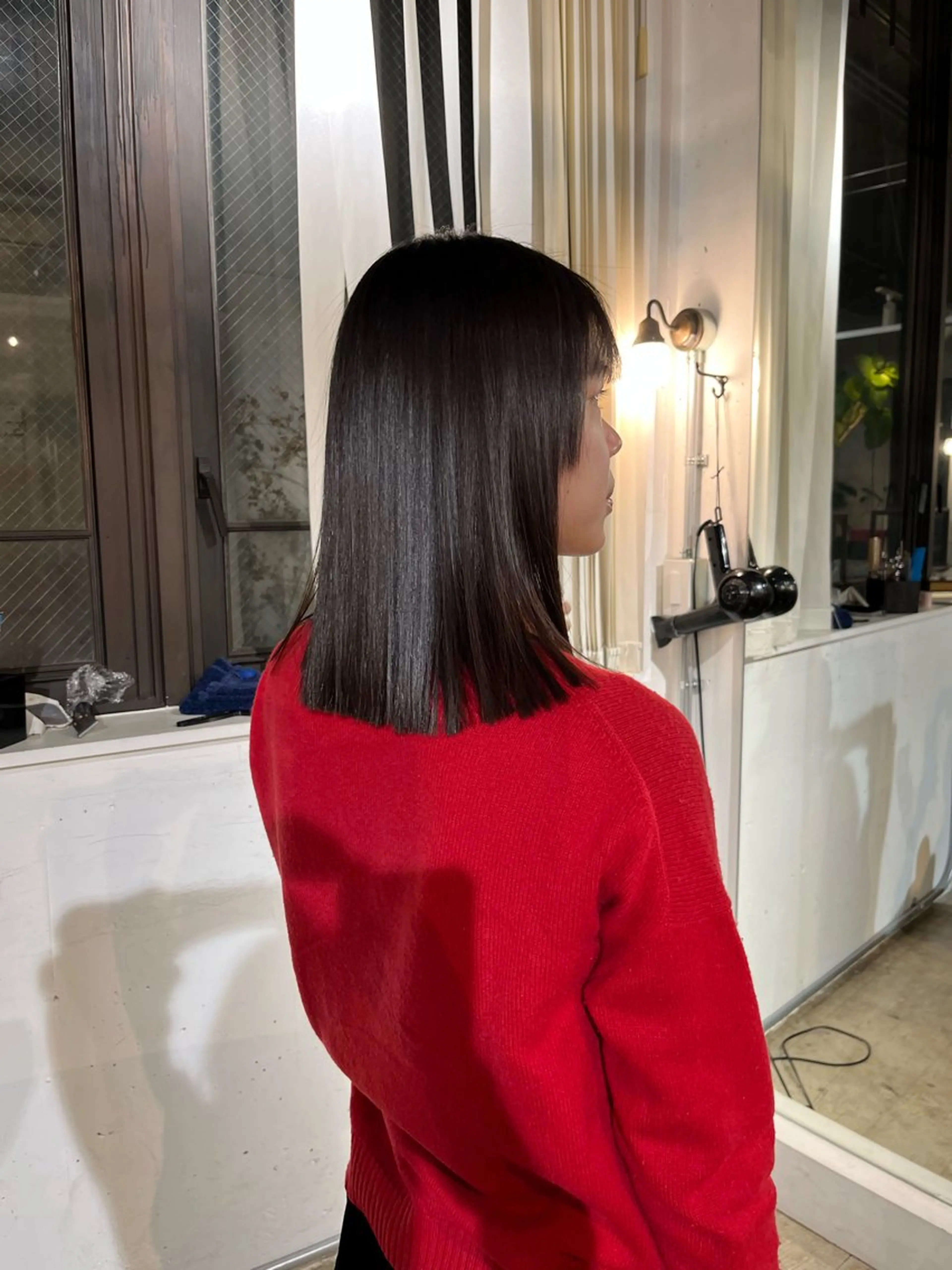 ミディアム トリートメント 海音🌺レイヤー カット/ケアリストのヘアスタイル