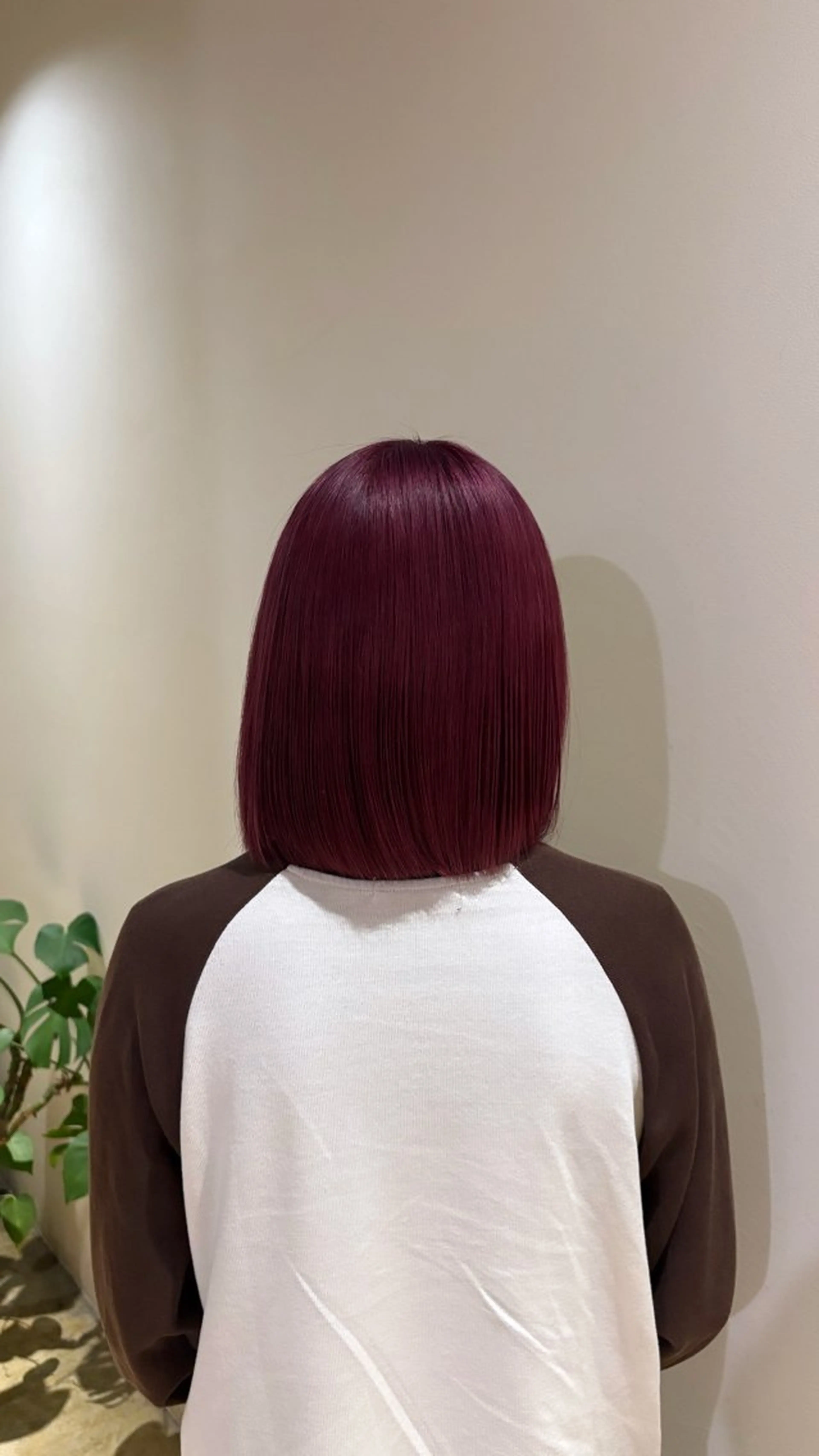 ミディアム カット ヘアカラー まみ/暖色カラー /デザインカラーのヘアスタイル