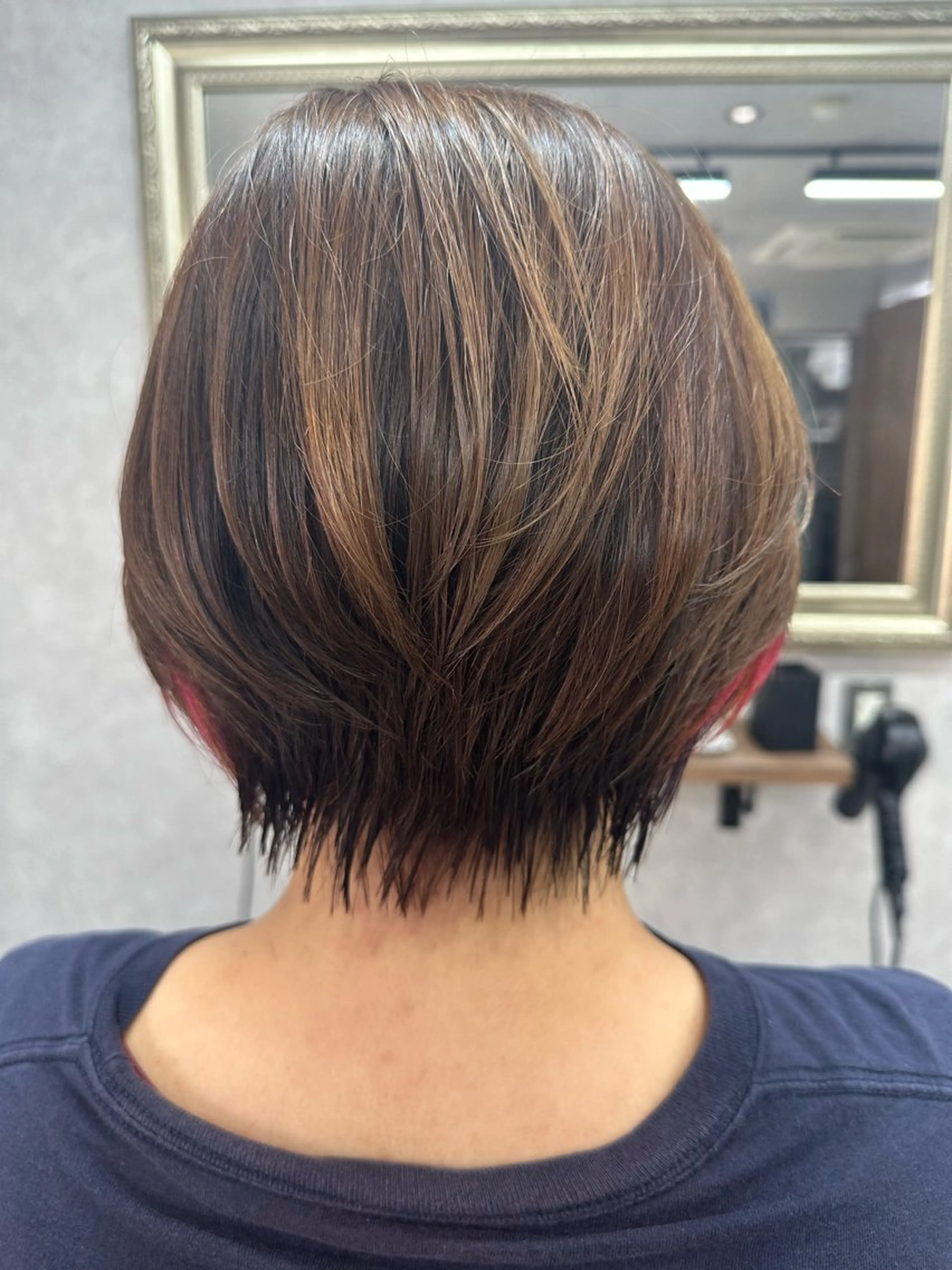 ショート カラー カット ヘアカラー トリートメント Lien 深井店のヘアスタイル