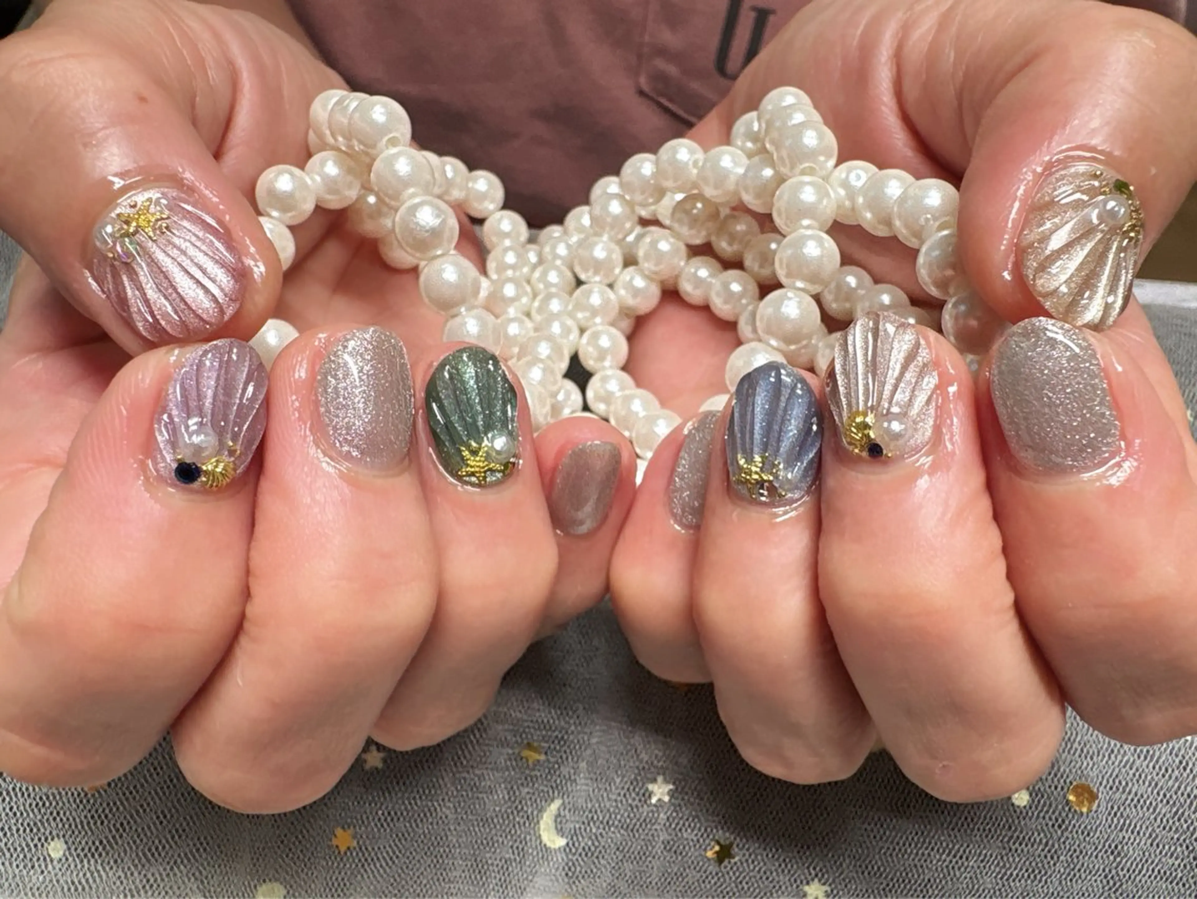 ネイル ハンドネイル ハンドケア 小岩 Saraのネイルデザイン