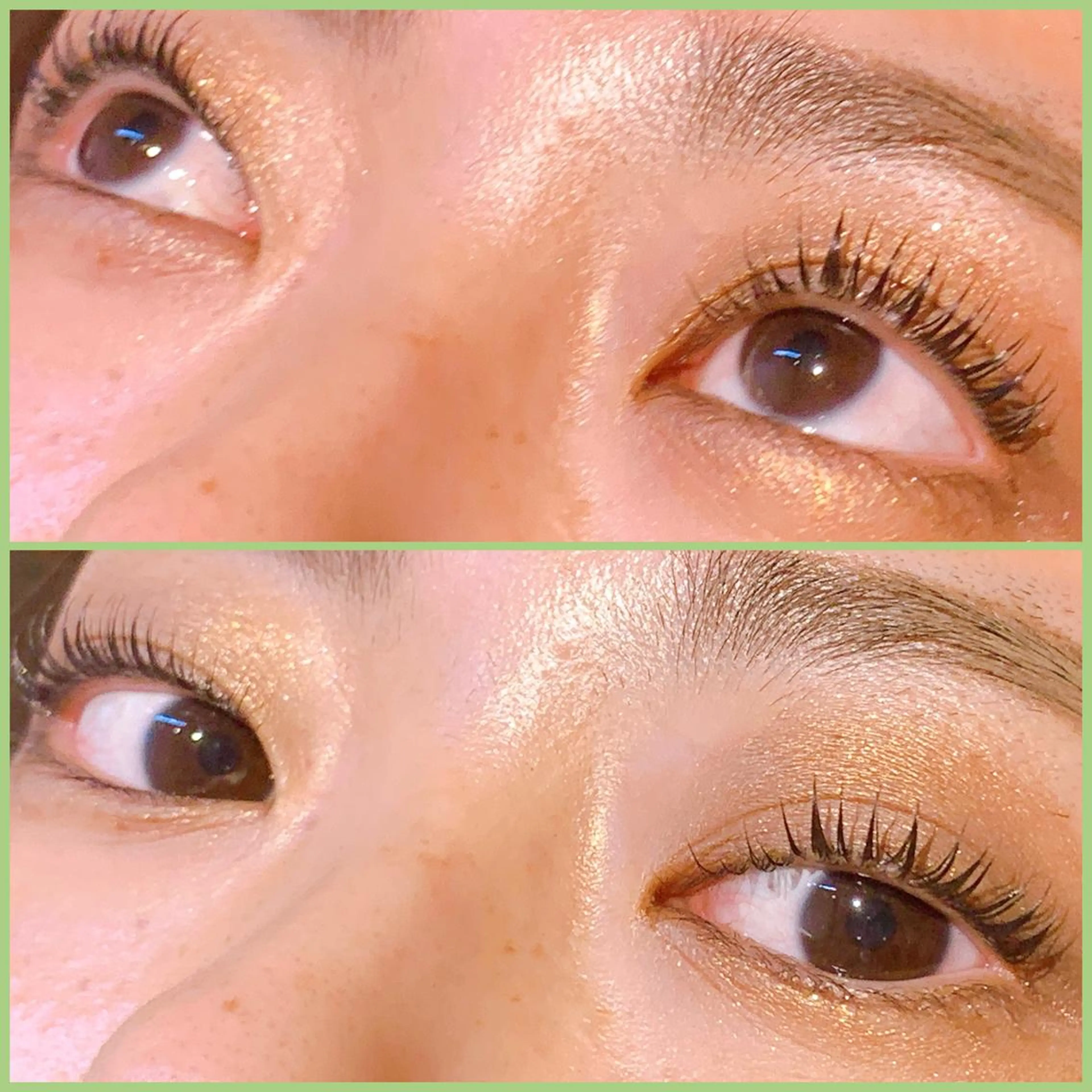 パリジェンヌ🧡🤍ケラチントリートメント付きの写真