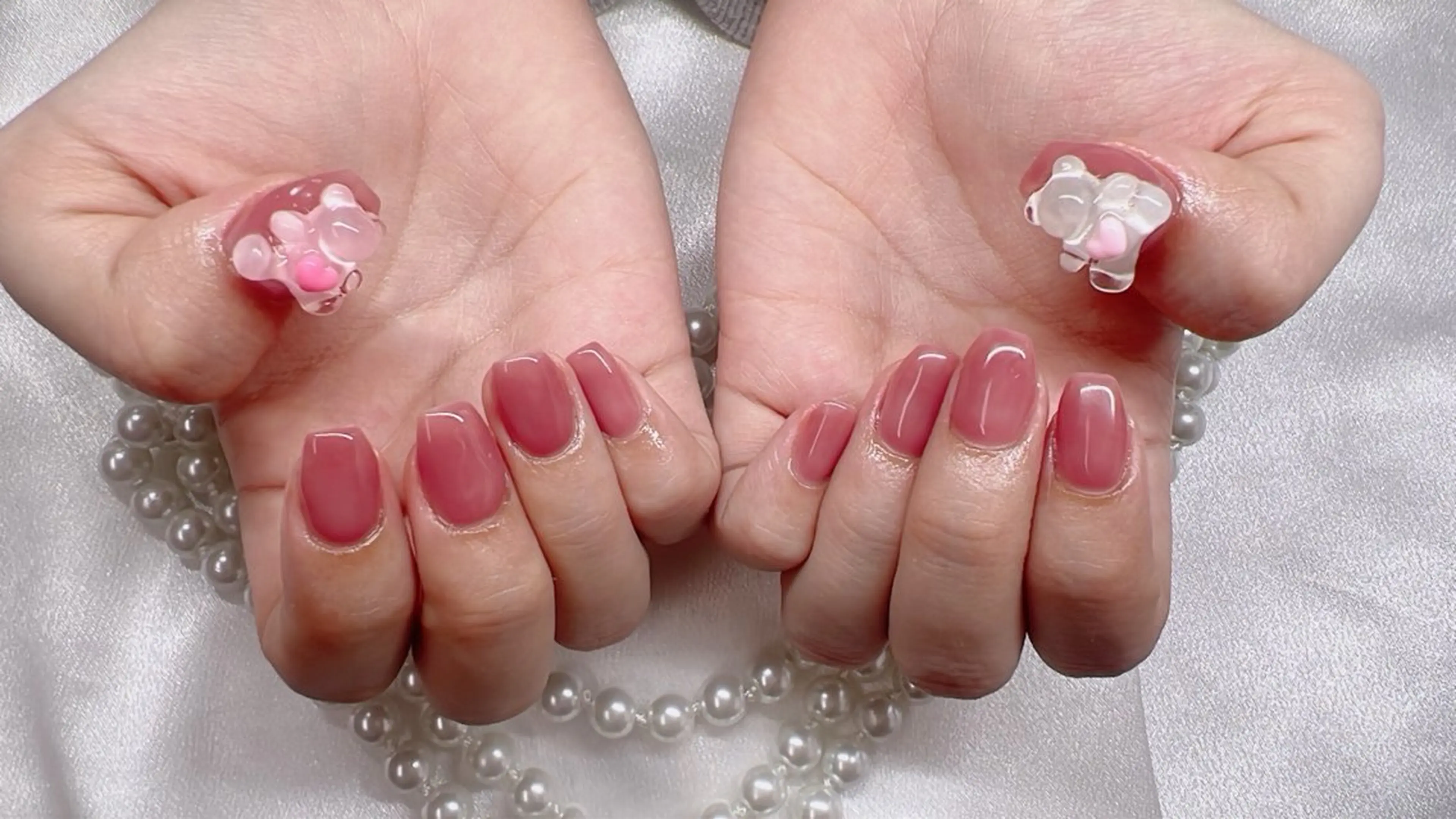 ネイル ワンカラーネイル She_nail所属・ELSA_ Bellaのネイルデザイン