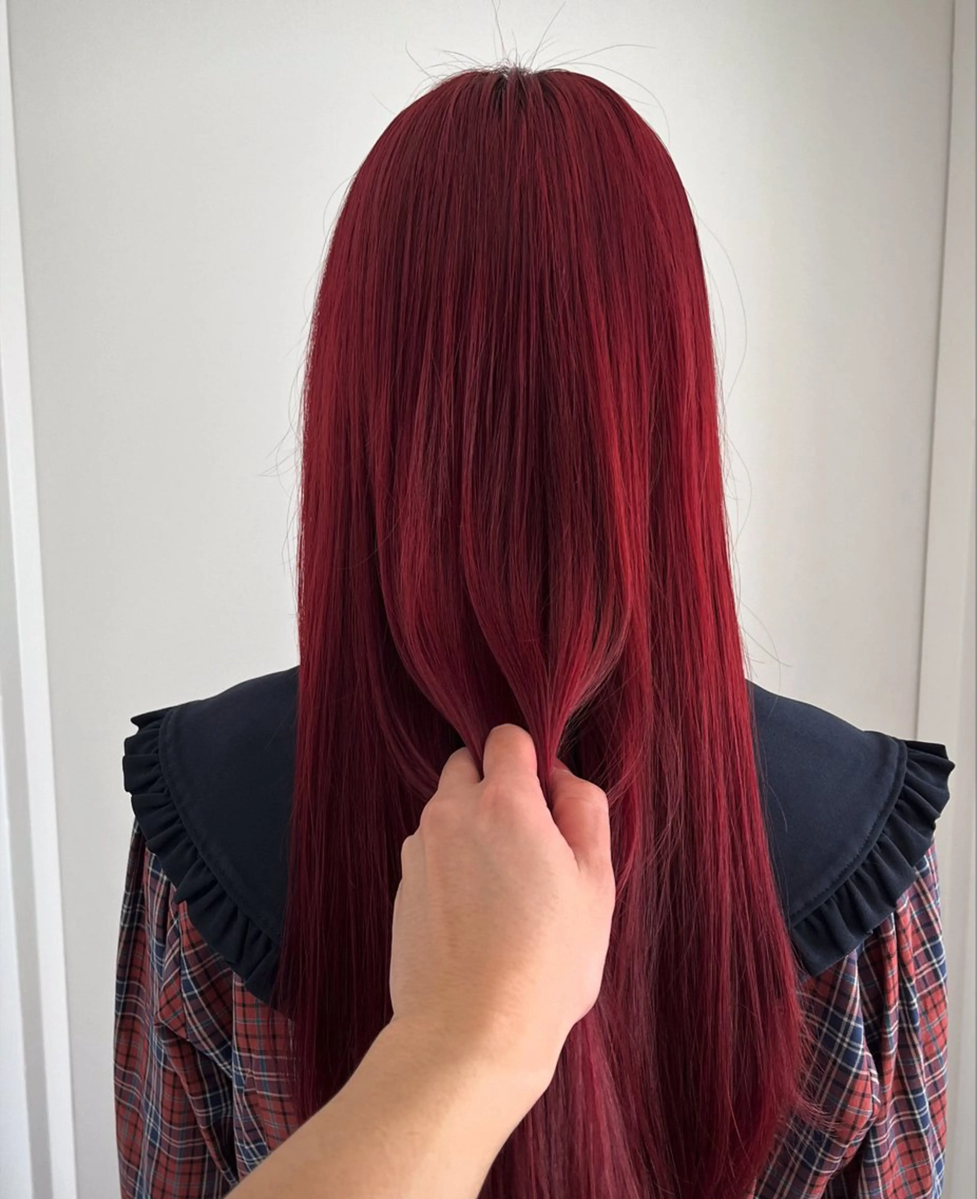 ロング カラー 縮毛矯正/ハイトーン /パーマ/前原汐🎐のヘアスタイル