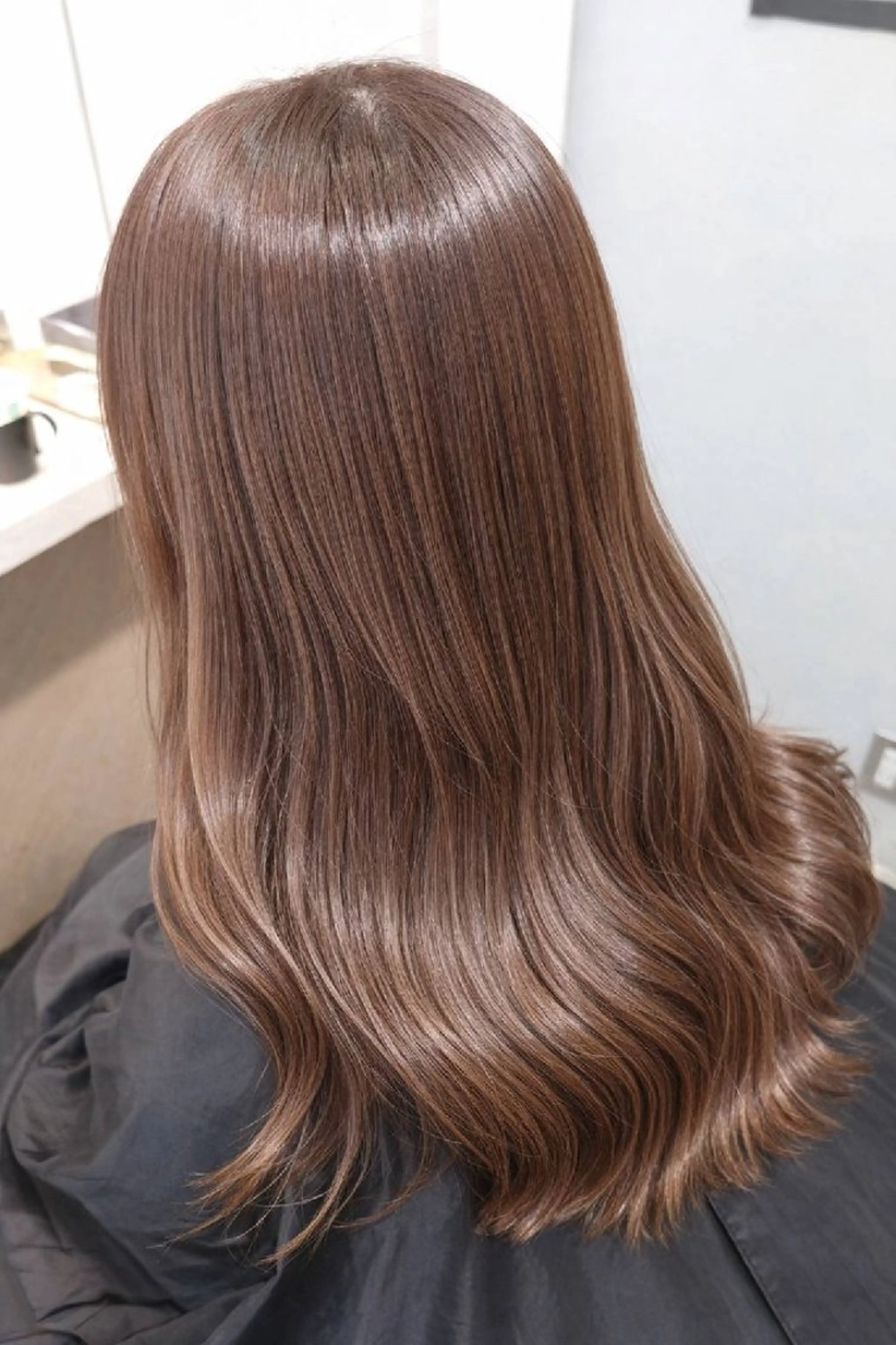 ロング ケアカラー 髪質改善 カット ヘアカラー トリートメント 縮毛矯正✨艶髪　 シノハラ✨髪質改善のヘアスタイル