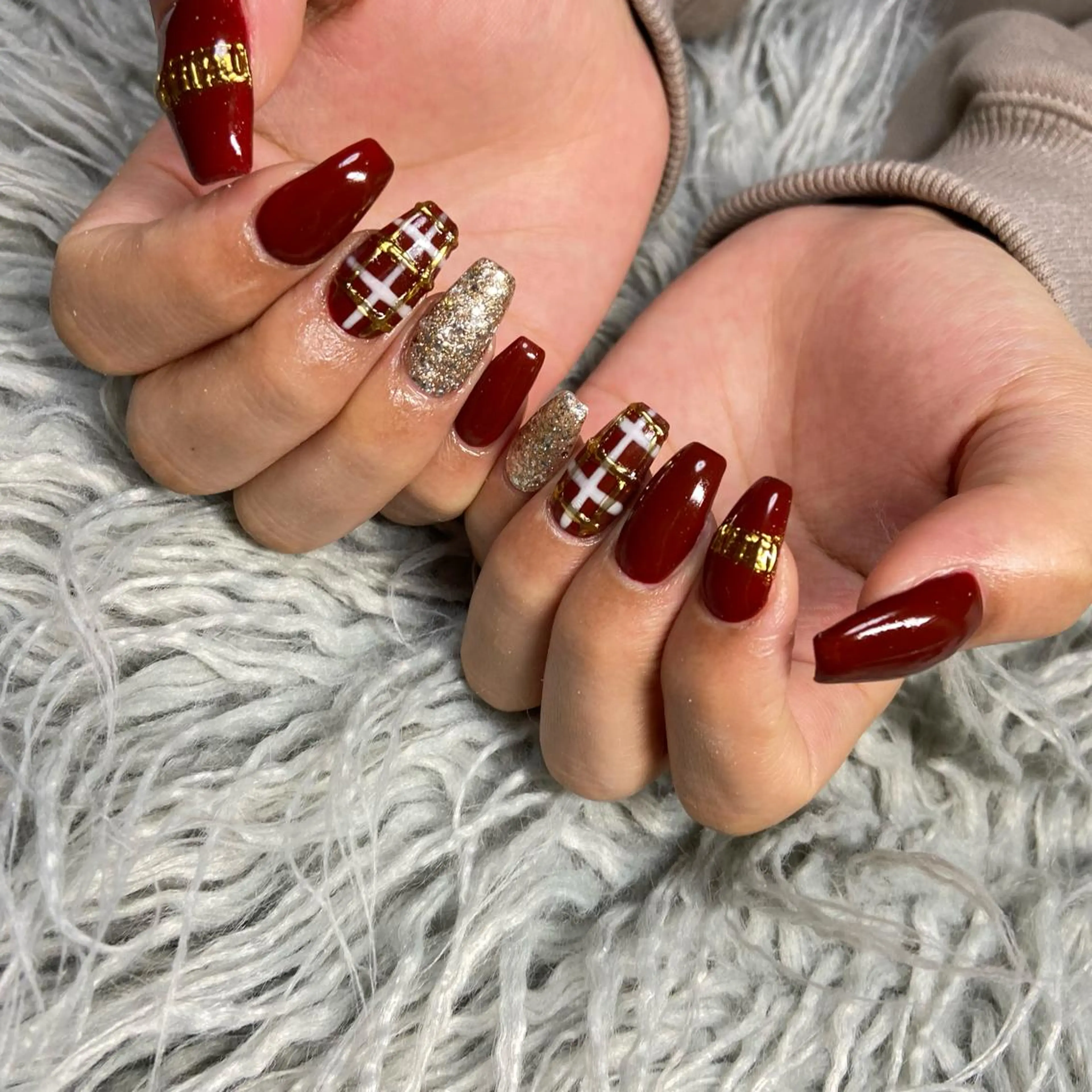 デザインネイル　（アート4本）オフ込みの写真