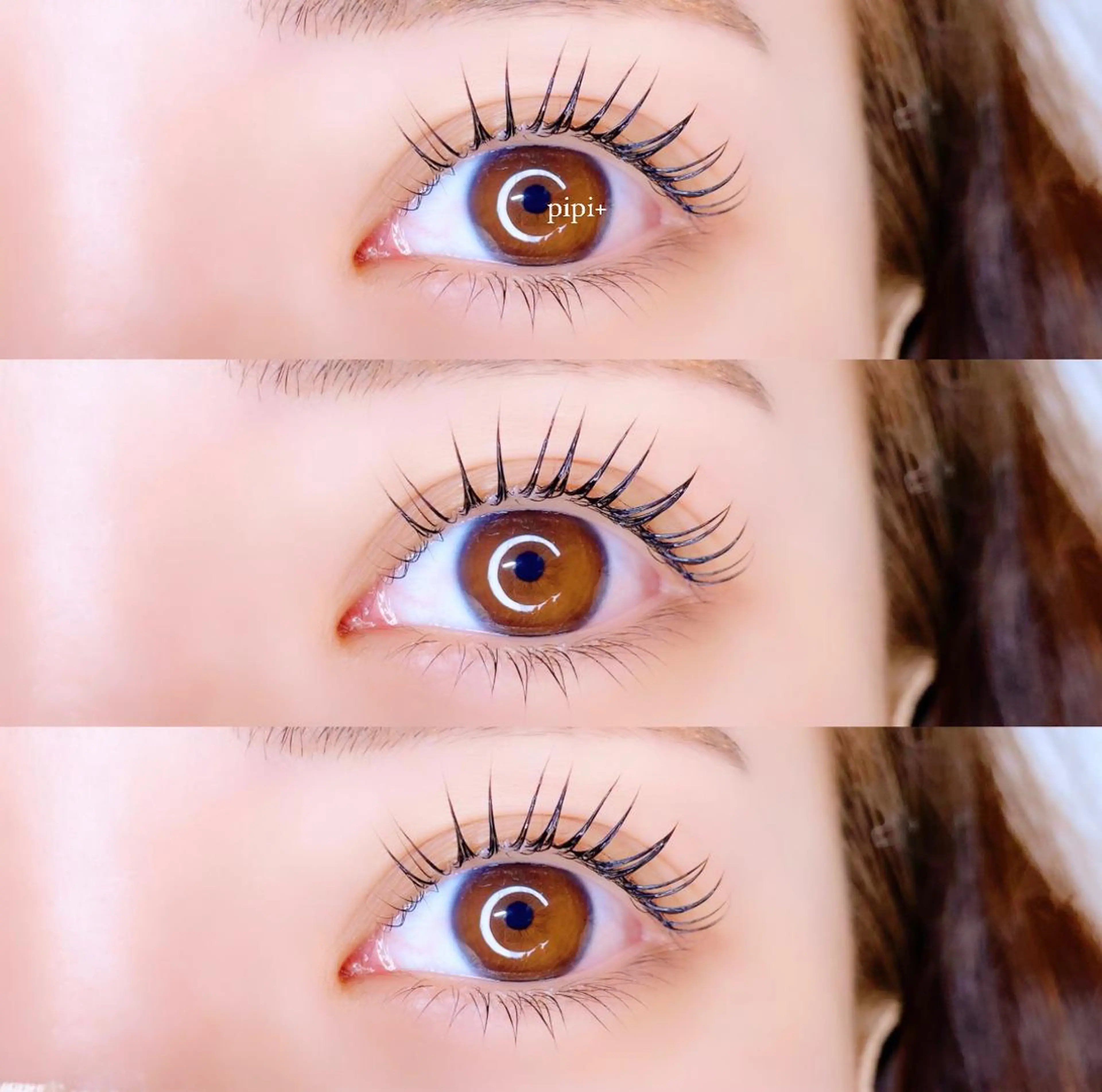 マツエク・マツパ パリジェンヌラッシュリフト マツパ ponopipi 小倉店のマツエク・マツパデザイン