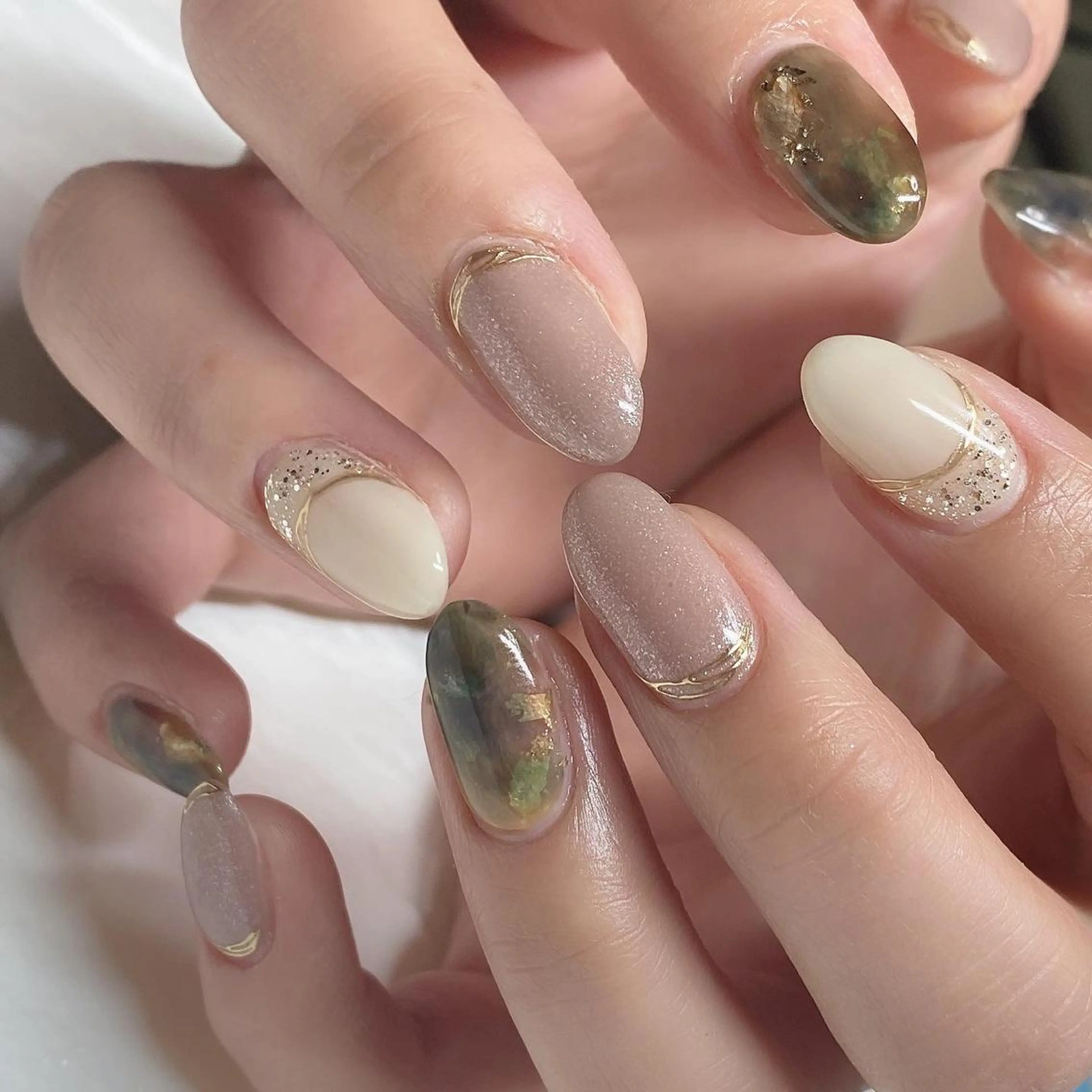 ネイル ハンドネイル Sympa:) YURIKAのネイルデザイン