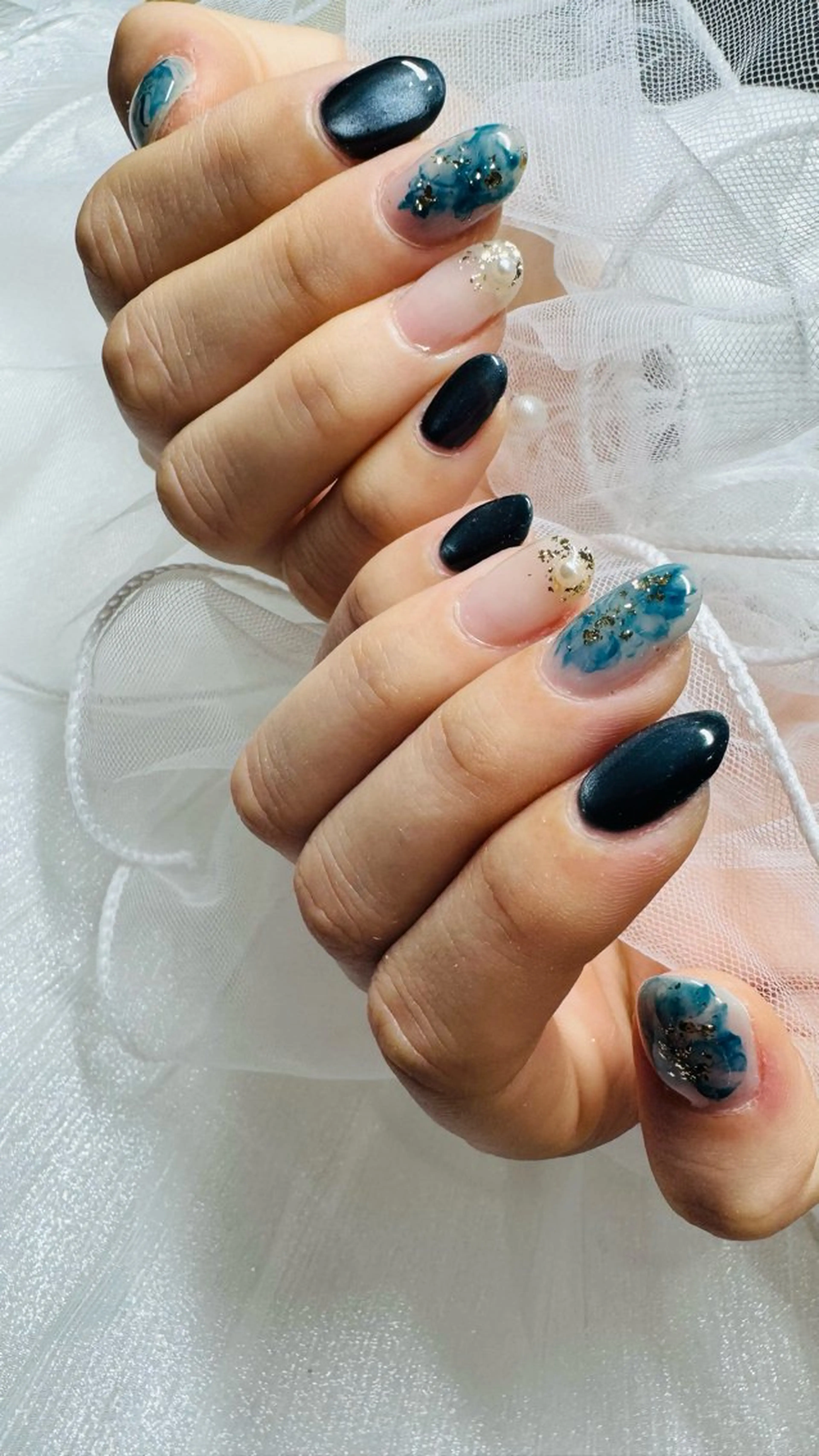 ネイル nail salon　neige所属・向井 唯紀世のネイルデザイン