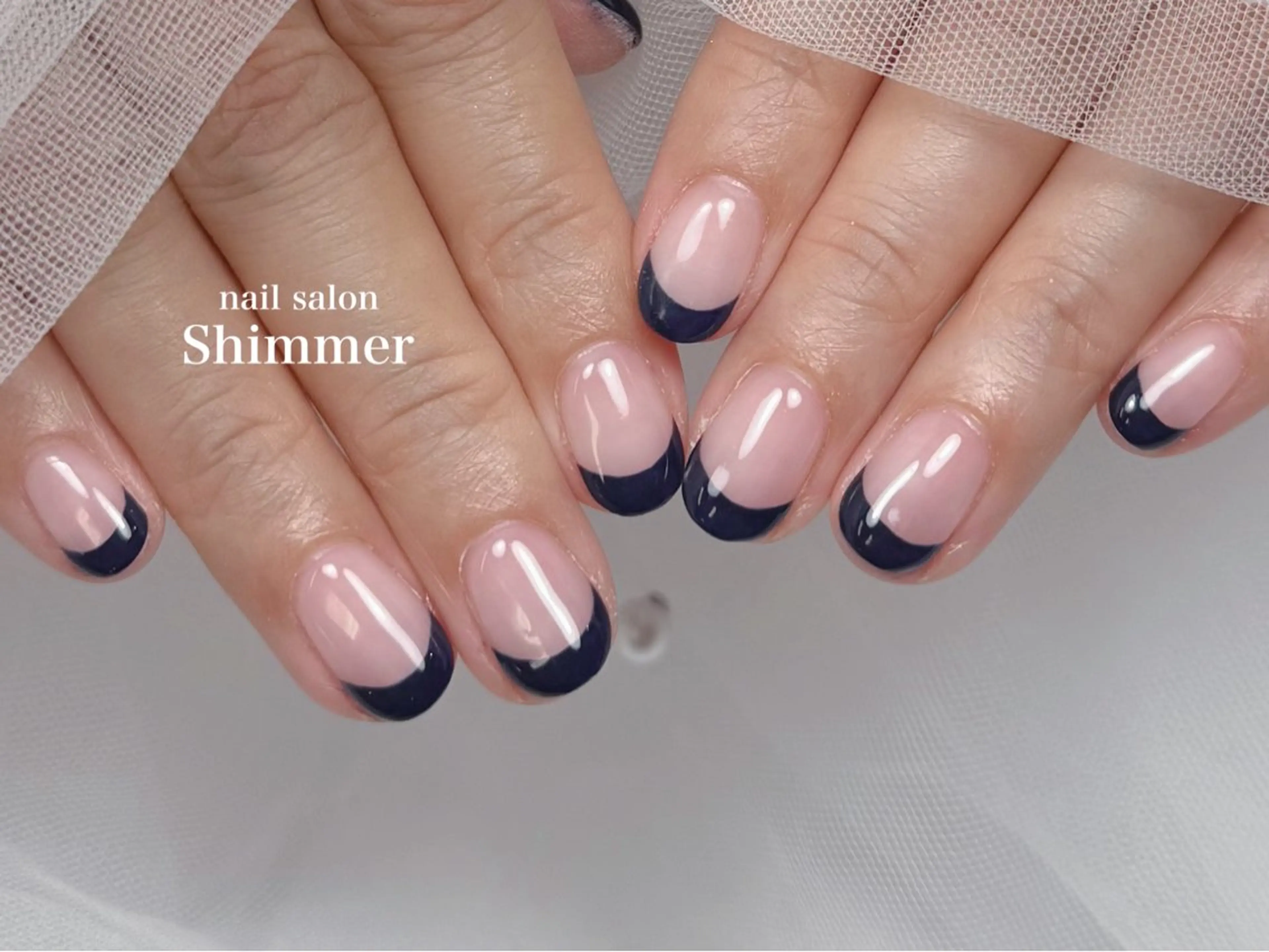 ネイル ハンドネイル Shimmer Risaのネイルデザイン