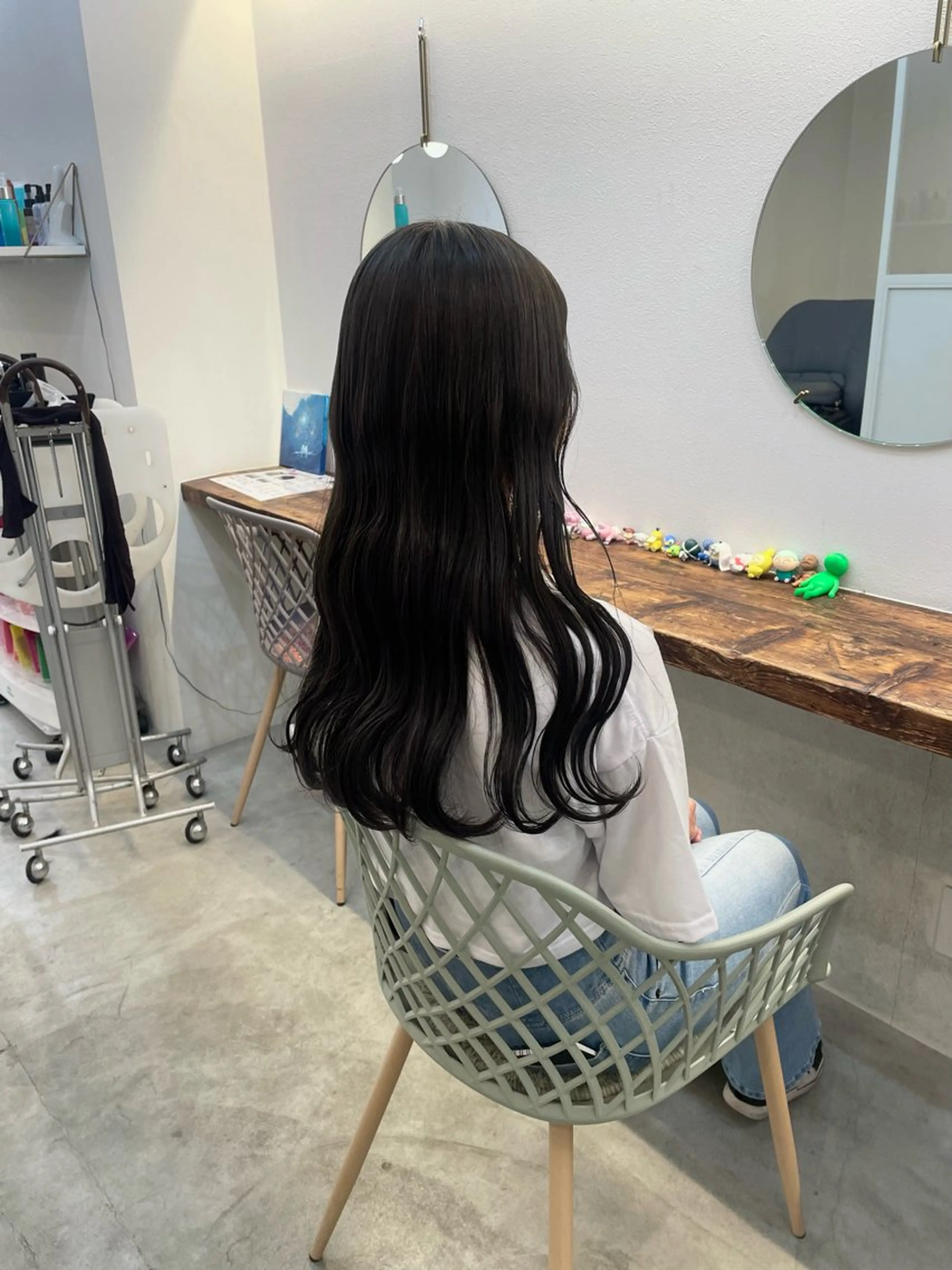 ロング カラー ROMMY.所属・ナカノユウ/本厚木/ レイヤーカットのヘアスタイル