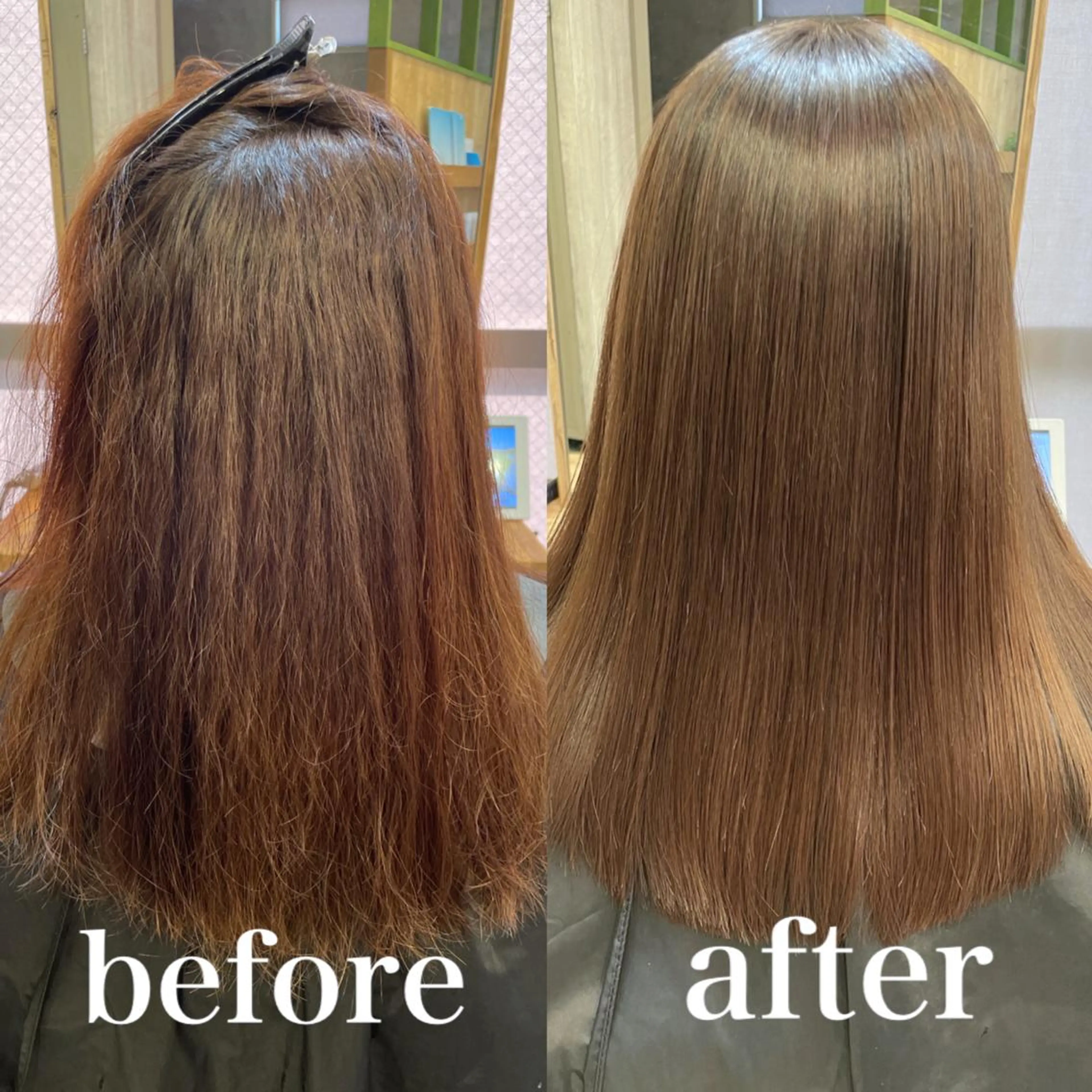 ロング 縮毛矯正/髪質改善 主税巧一のヘアスタイル