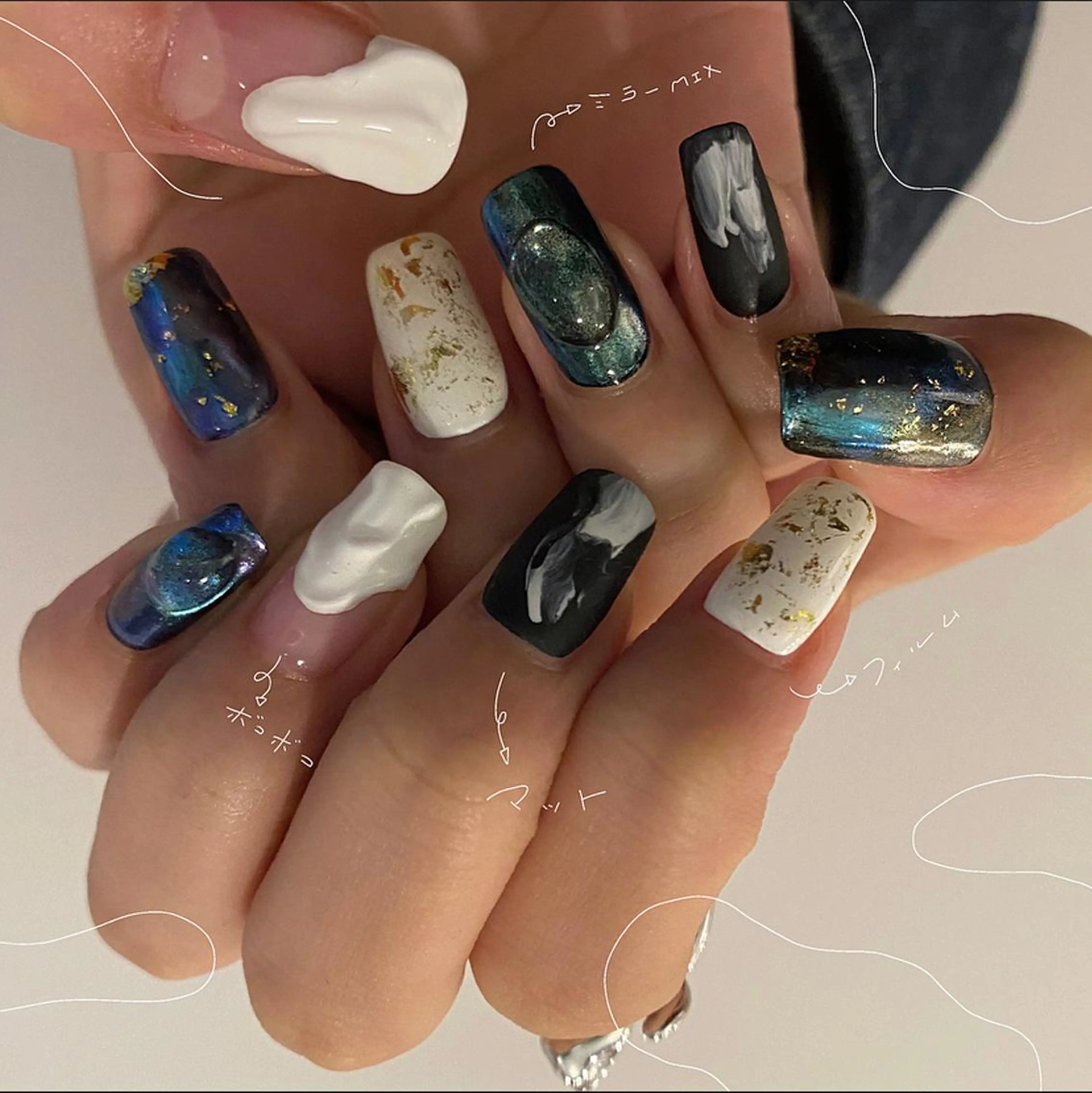 ネイル 持ち込み ハンドネイル &. momoのネイルデザイン