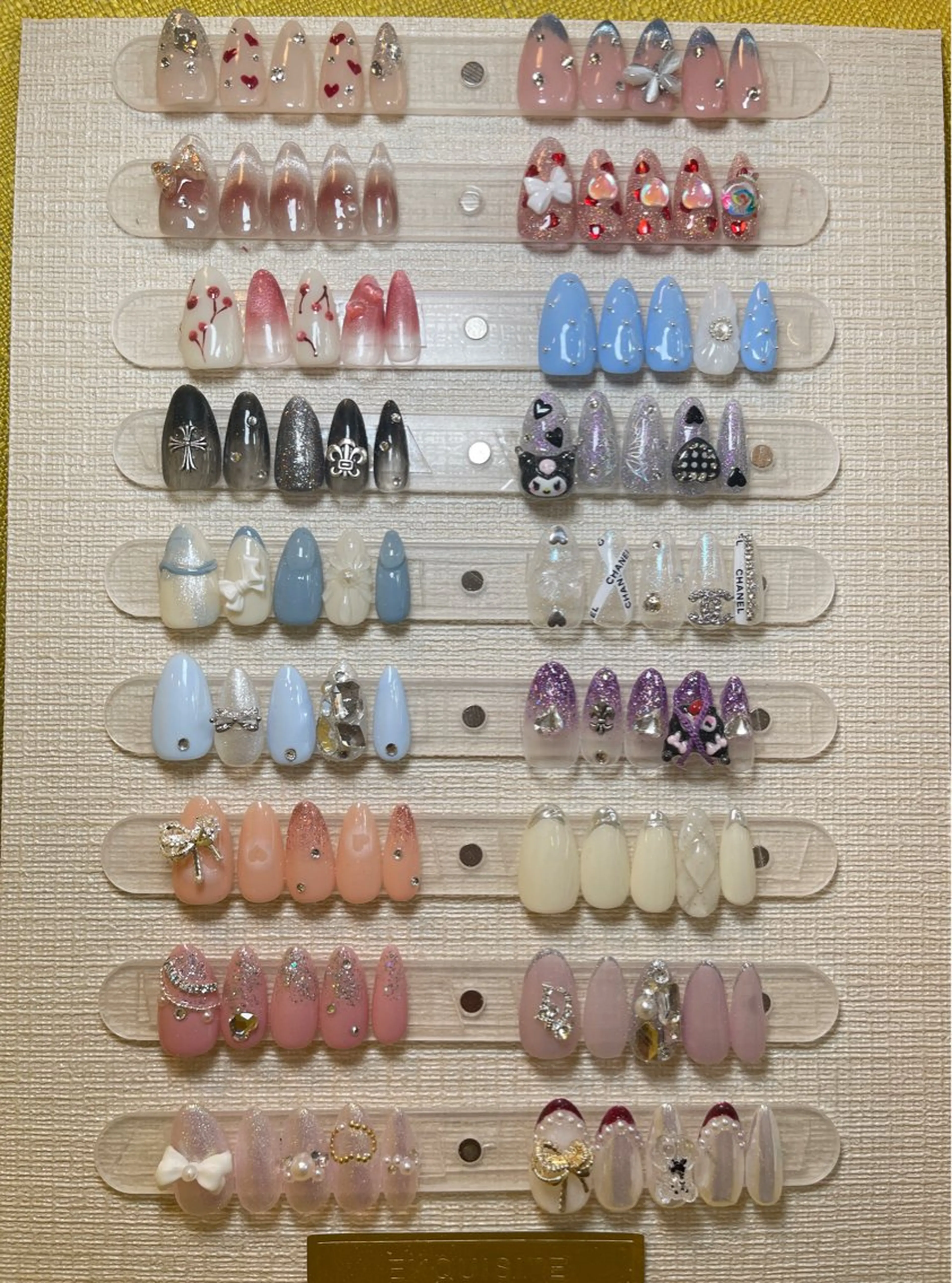 ミディアム nina beautyのネイルデザイン