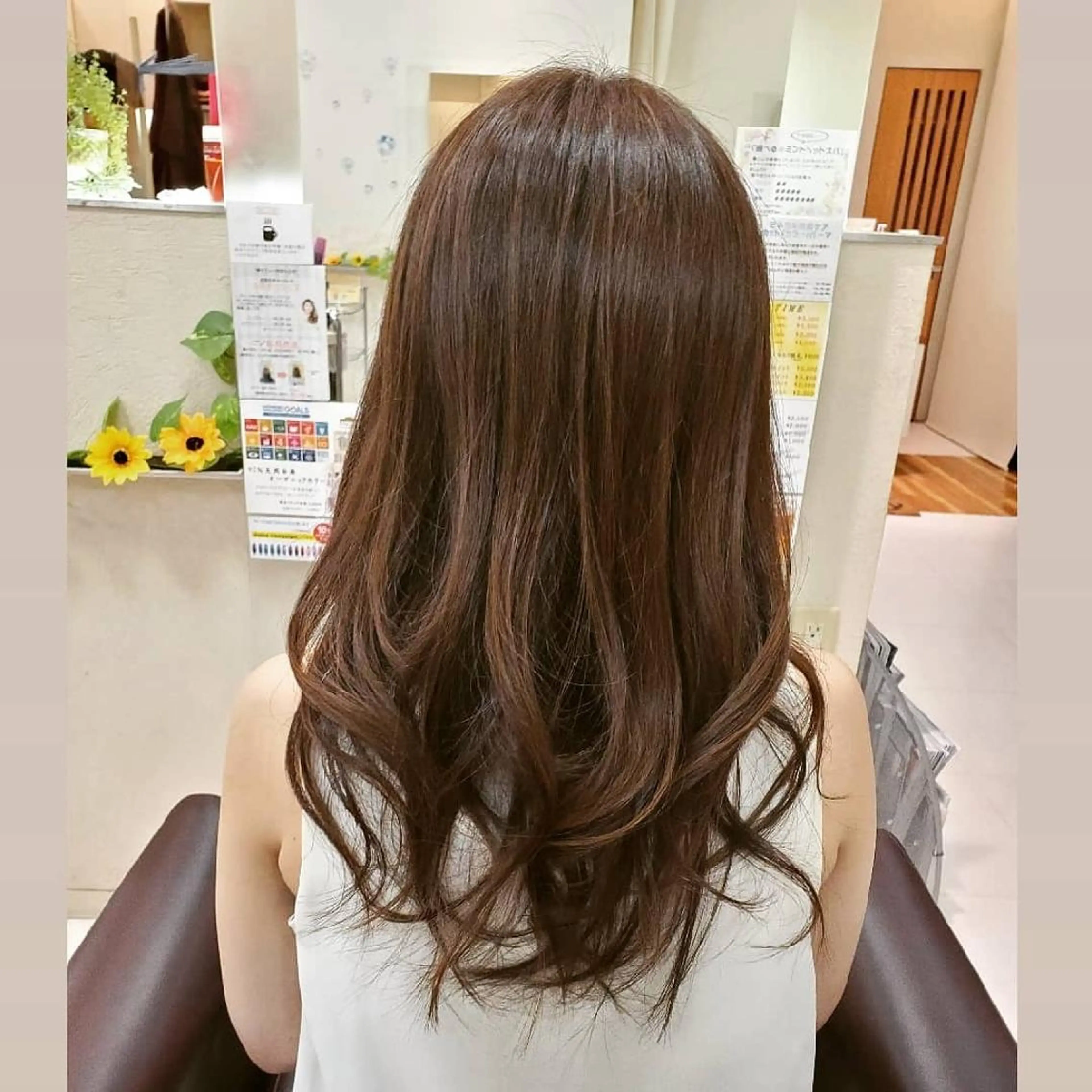 ☆カット+ワンカラー+3stepトリートメント(シャンプーブロー込み)サロン集中トリートメント仕上げです☆の写真