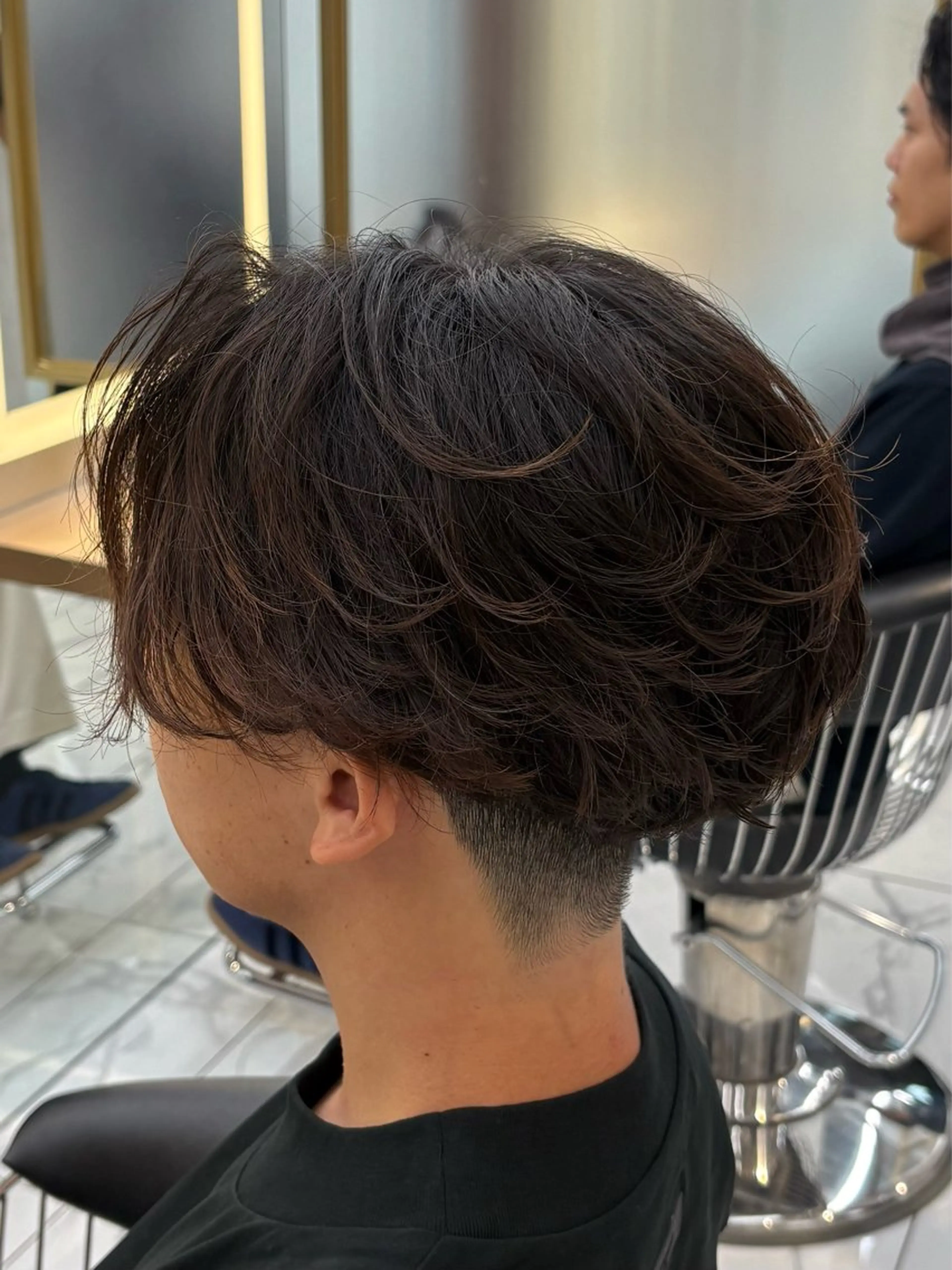 メンズ フェザーパーマ メンズパーマ Hair Salon LUCEY所属・メンズカット/パー マ/川越/成田最のヘアスタイル