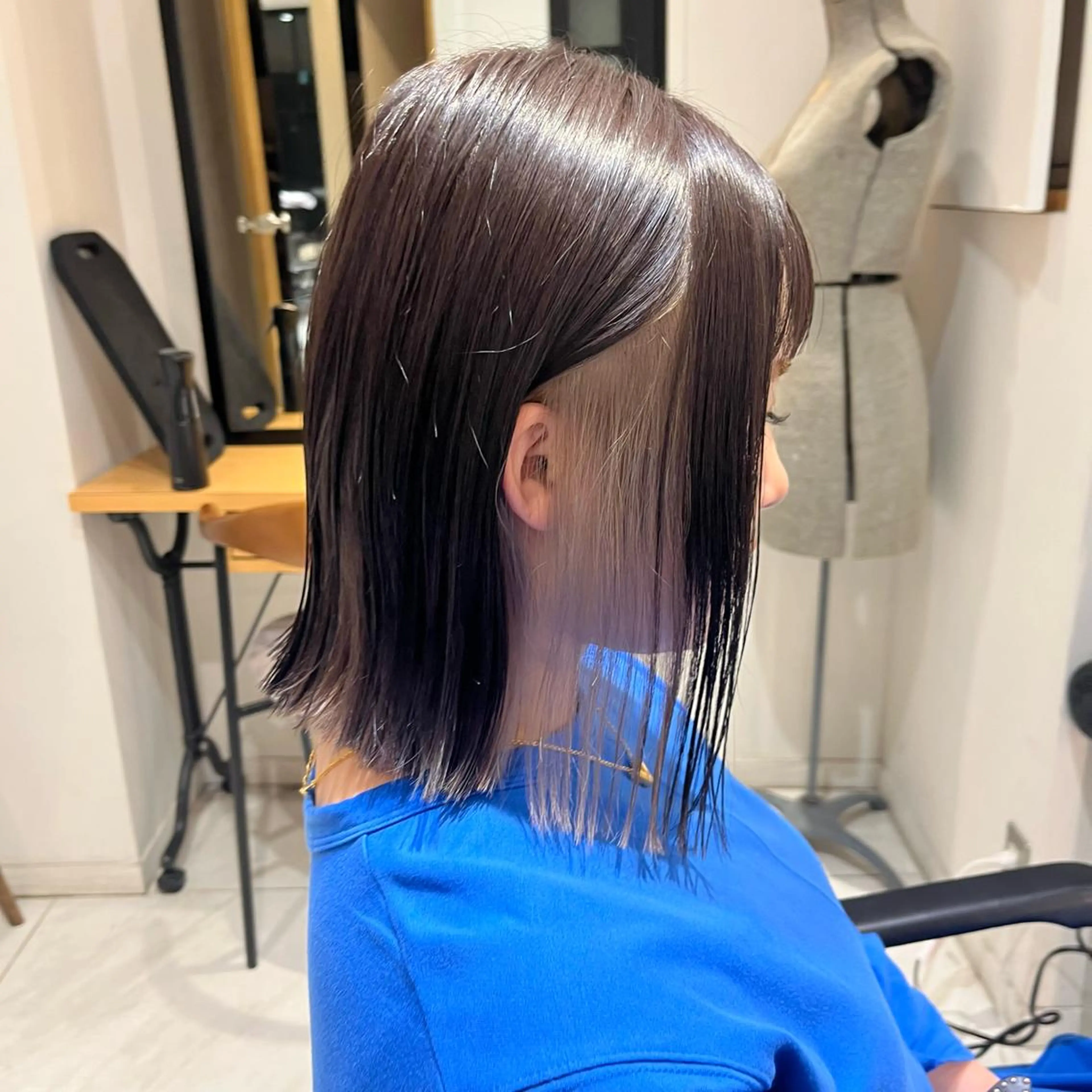 🌈ポイントブリーチ+全体カラー+1stepトリートメント【学割あり】の写真