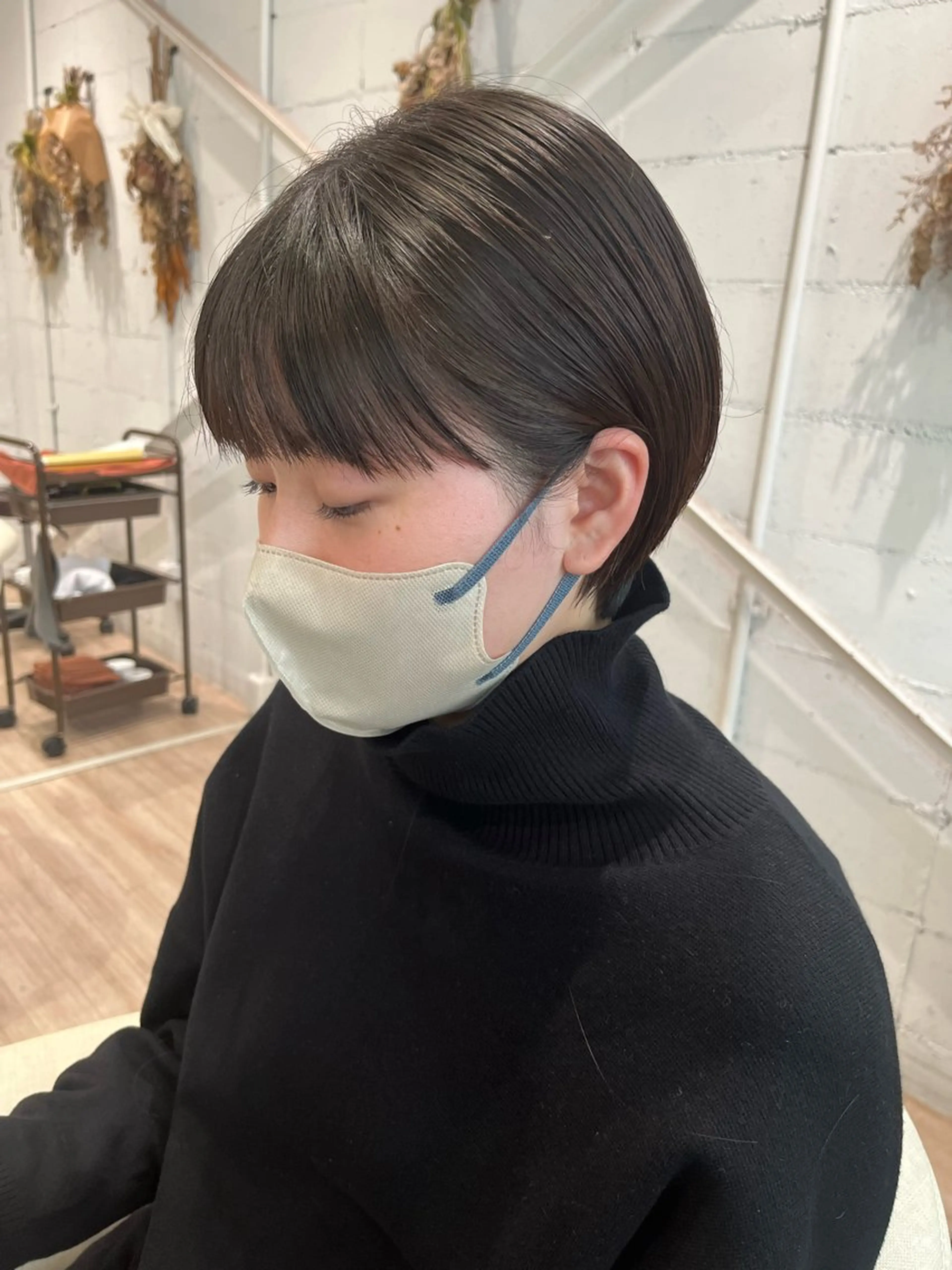 ショート ショート/ボブ 似合わせ/中原のヘアスタイル