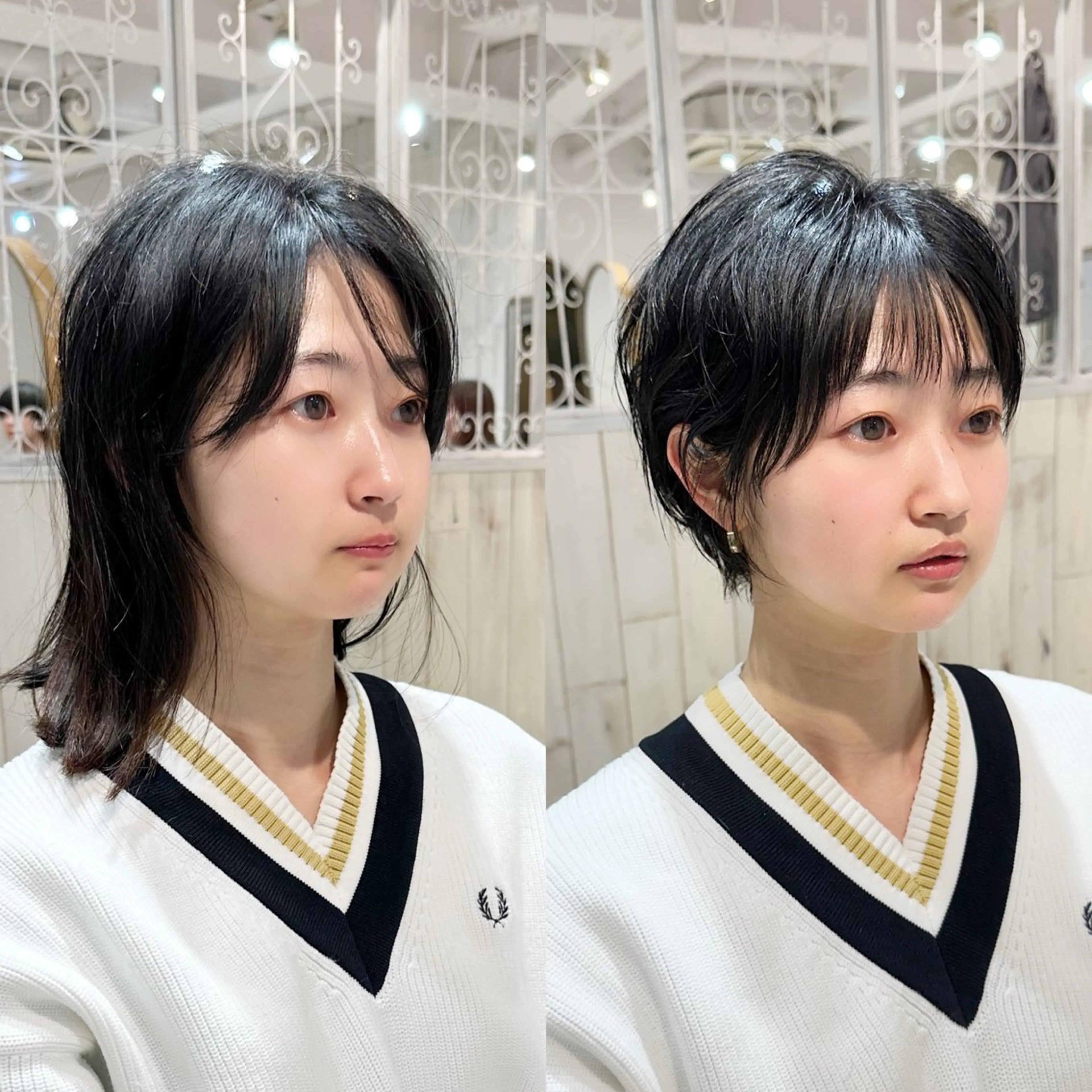 ショート カット 縮毛矯正/ショート/ レイヤー/畑中正敏のヘアスタイル