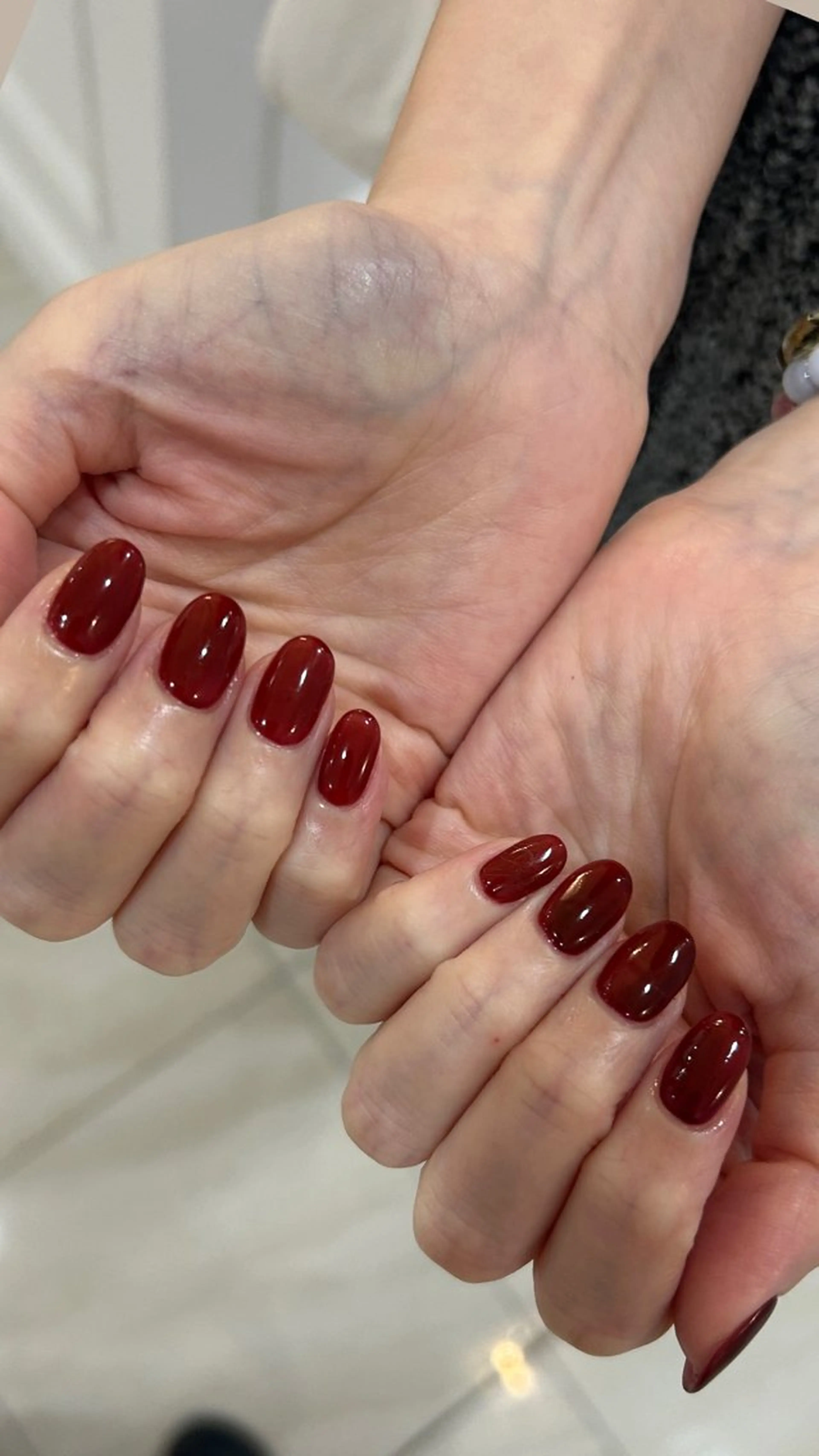 ネイル 冬ネイル クリスマス Luria 自由ヶ丘店所属・涼純音 .のネイルデザイン