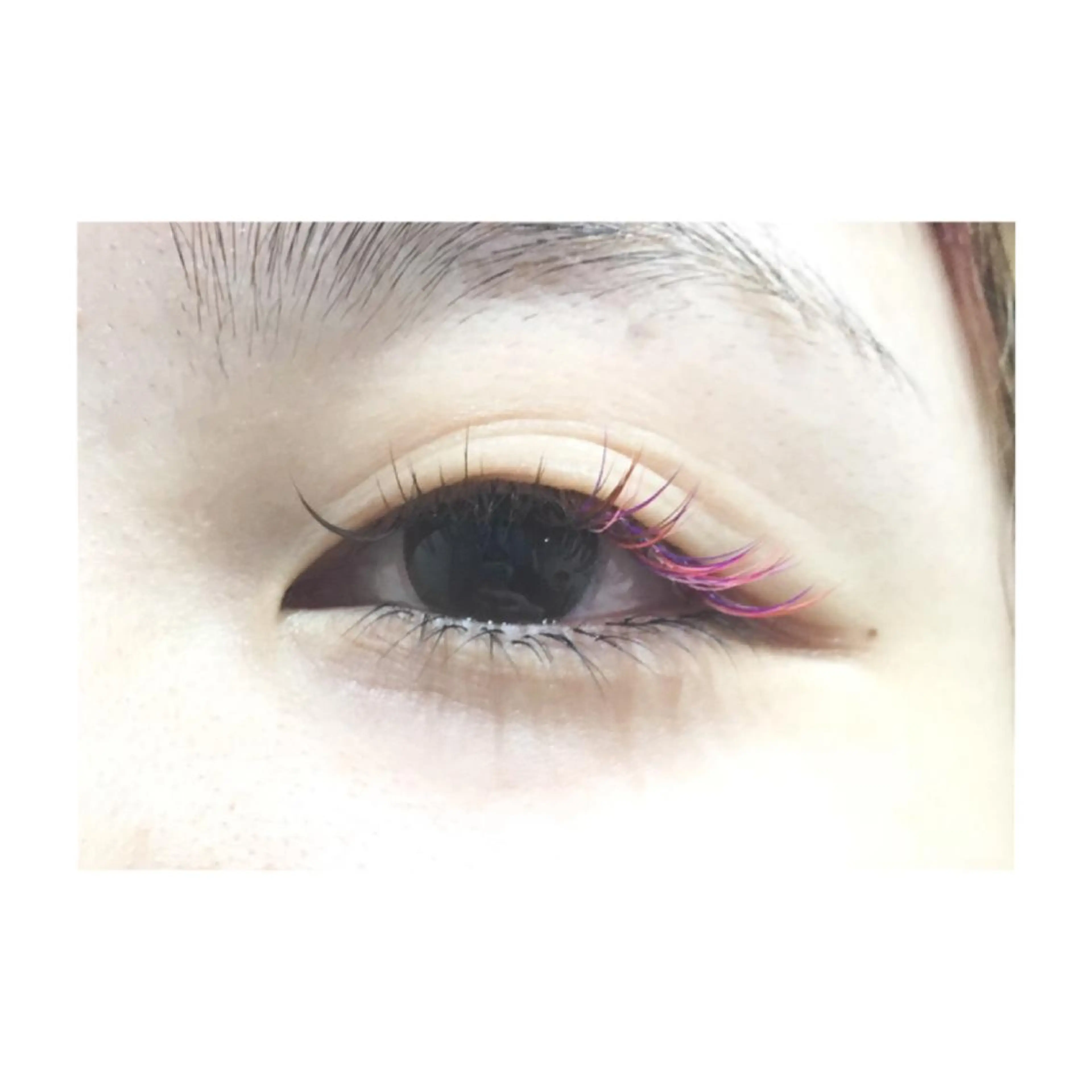 マツエク・マツパ カラーマツエク Nana .のマツエク・マツパデザイン