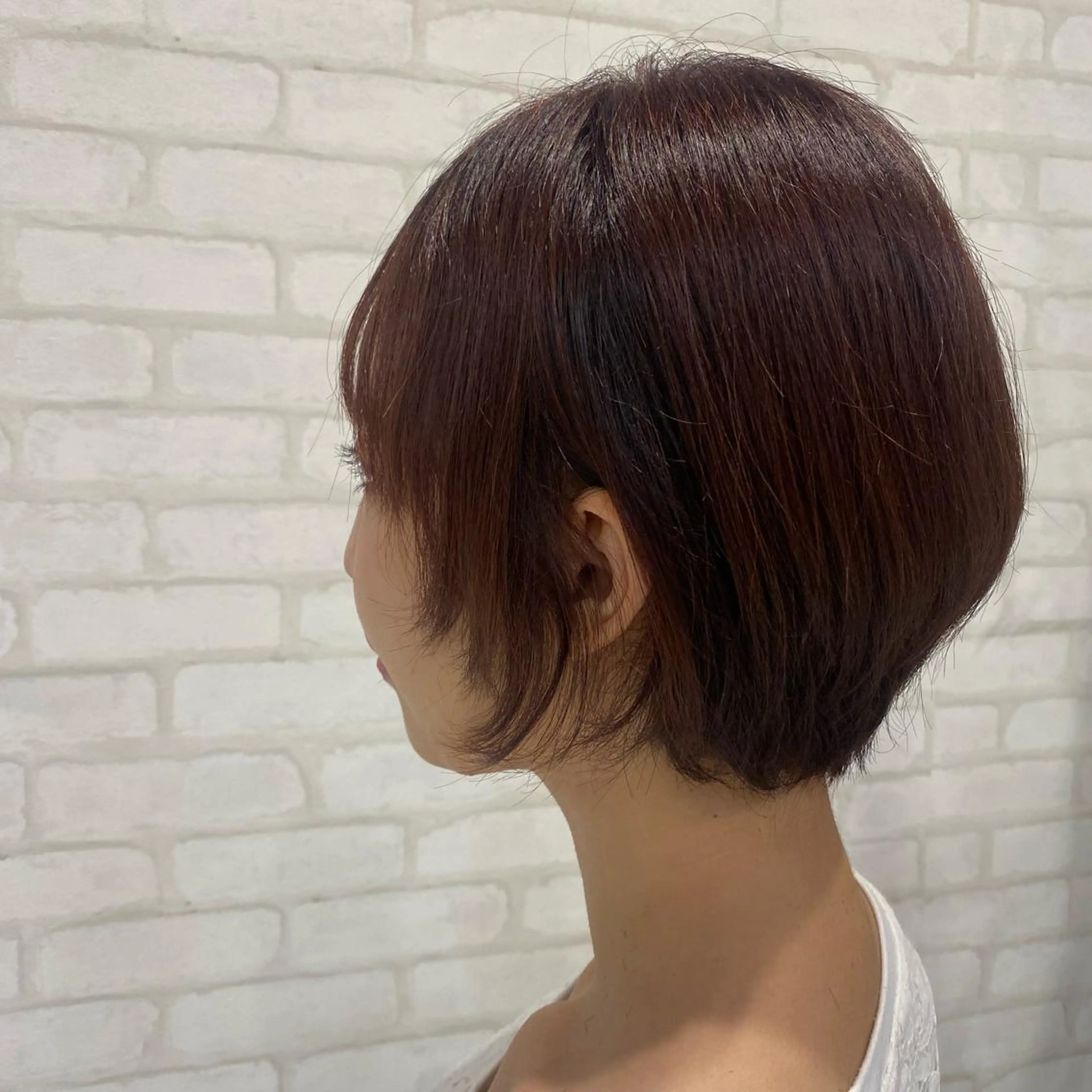 ショート カラー ノンダメージサロンBonheur銀座並木通り店所属・ULTOWA/銀座 ERIのヘアスタイル