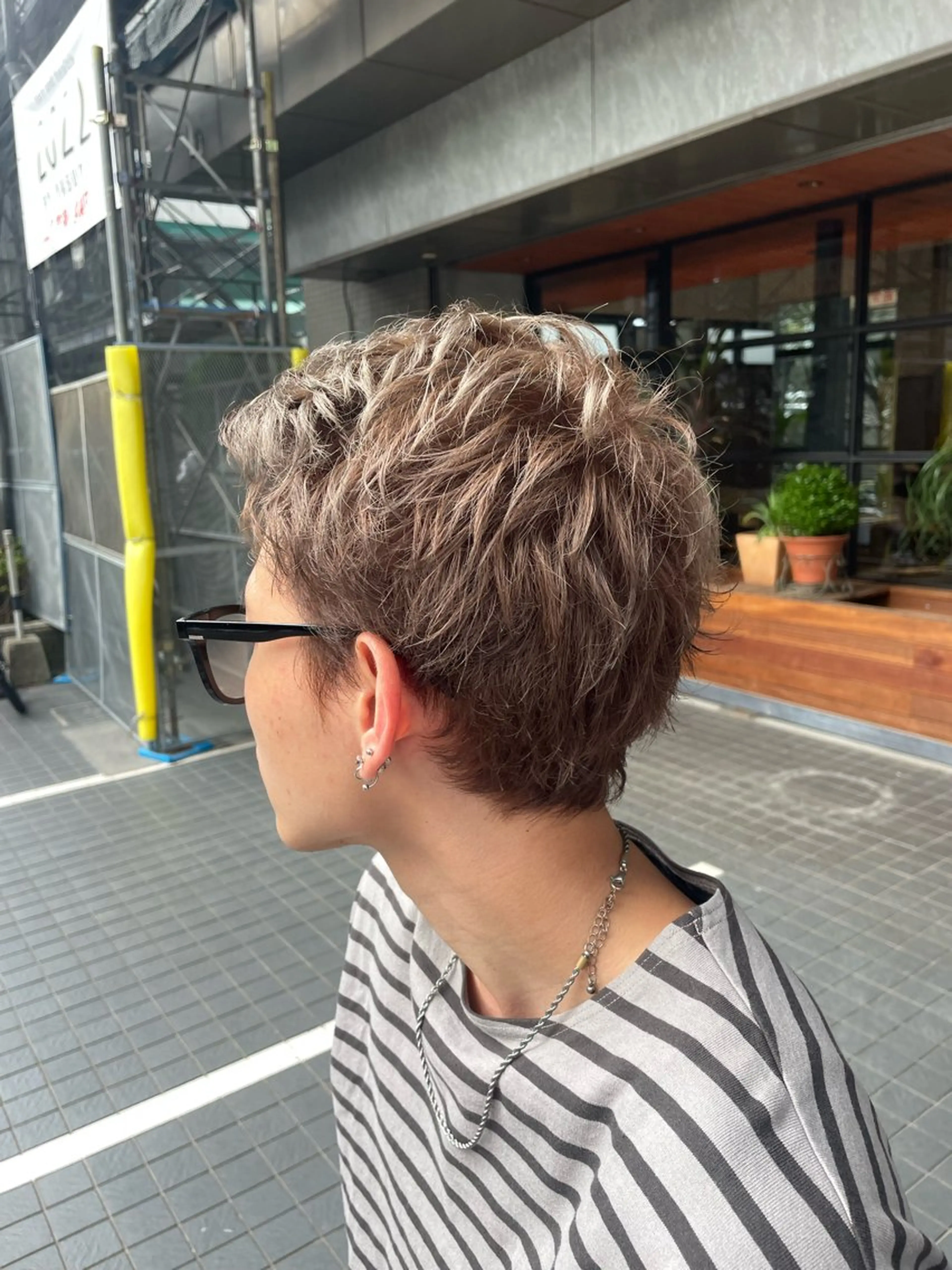 ショート カラー メンズ メンズブリーチ ブリーチ ヘアカラー 髪質改善/縮毛矯正/ 艶カラーASAYAのヘアスタイル