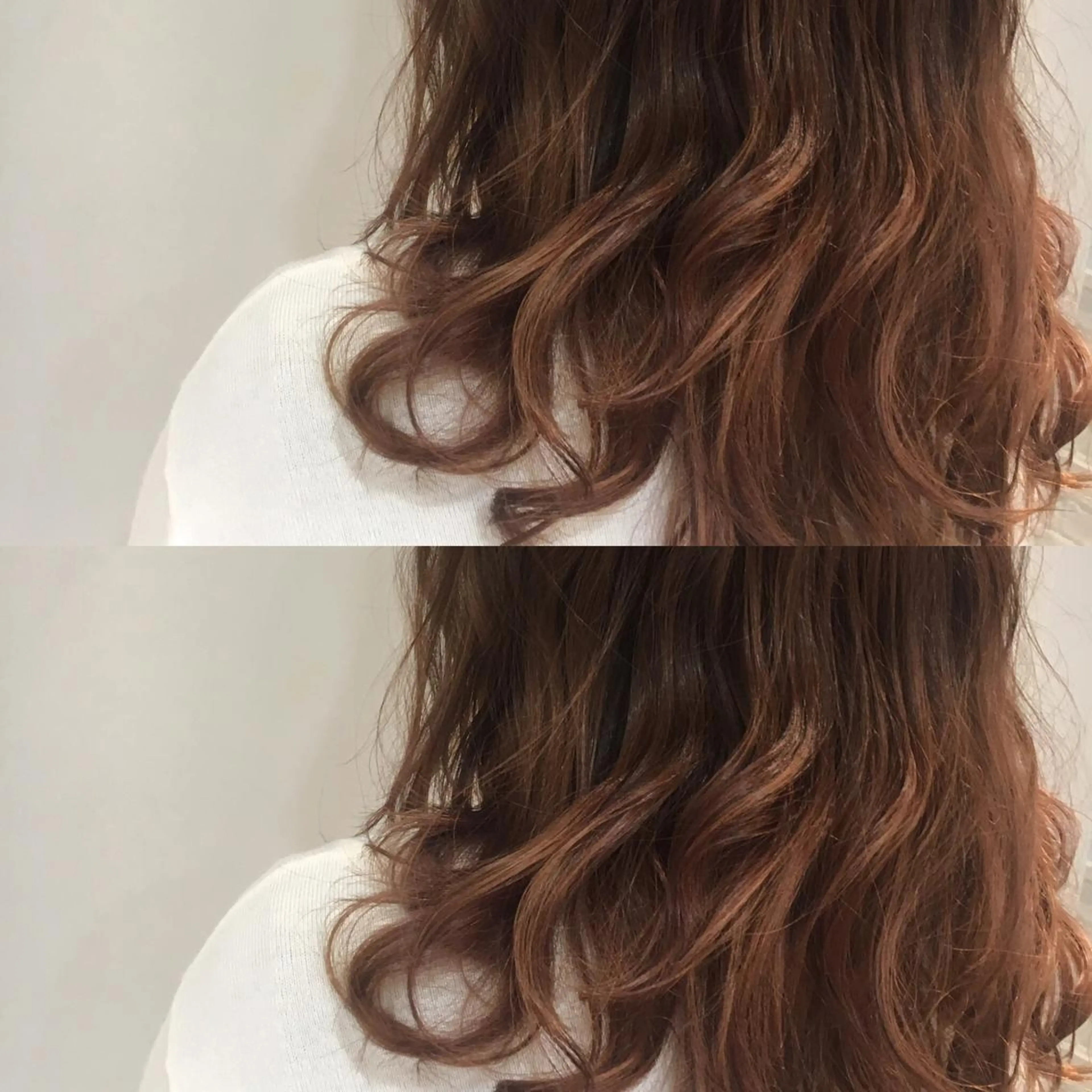 カラー 江原 彩華のヘアスタイル