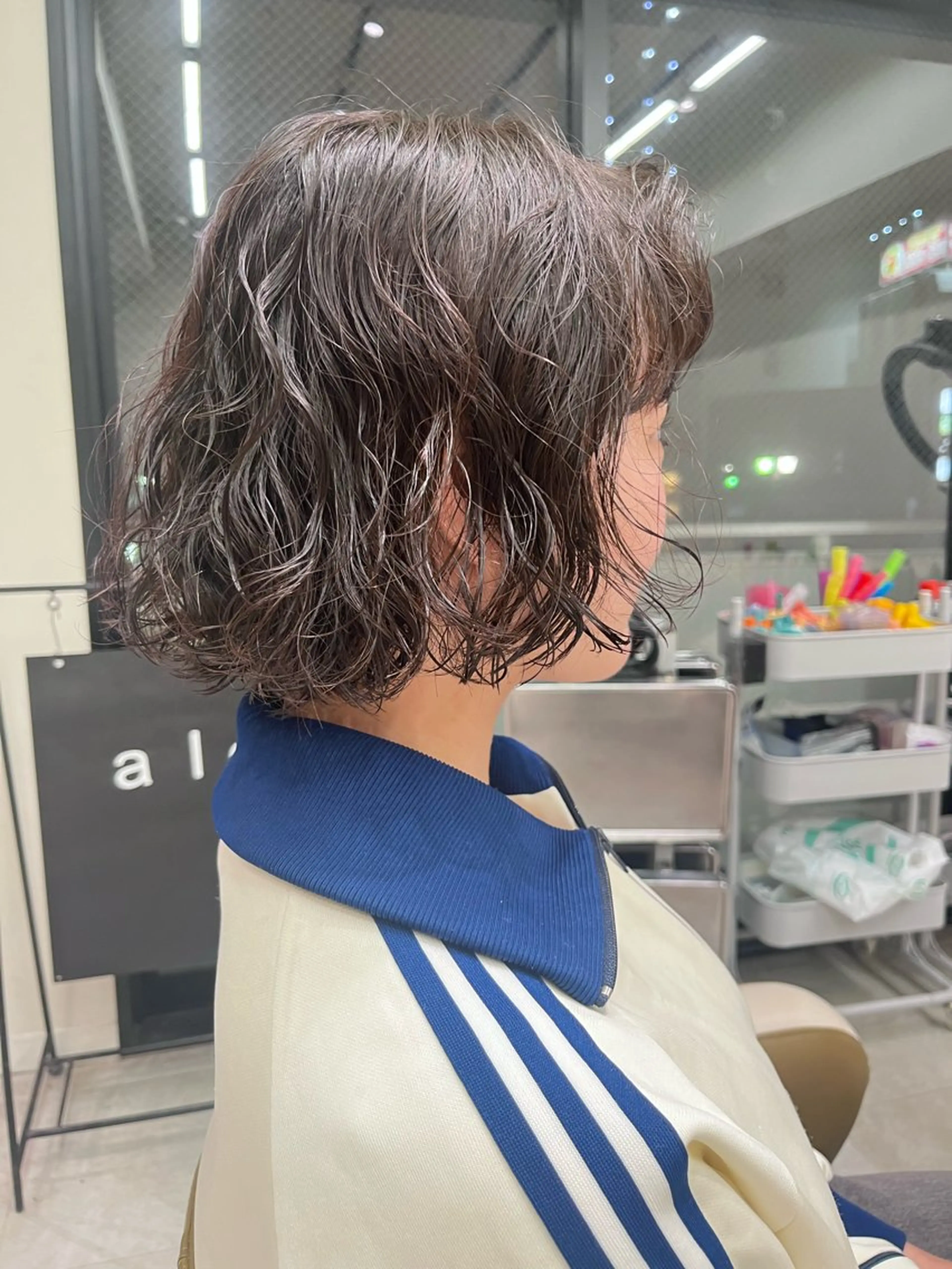 パーマ アレンジ/ボブパーマ Onのヘアスタイル