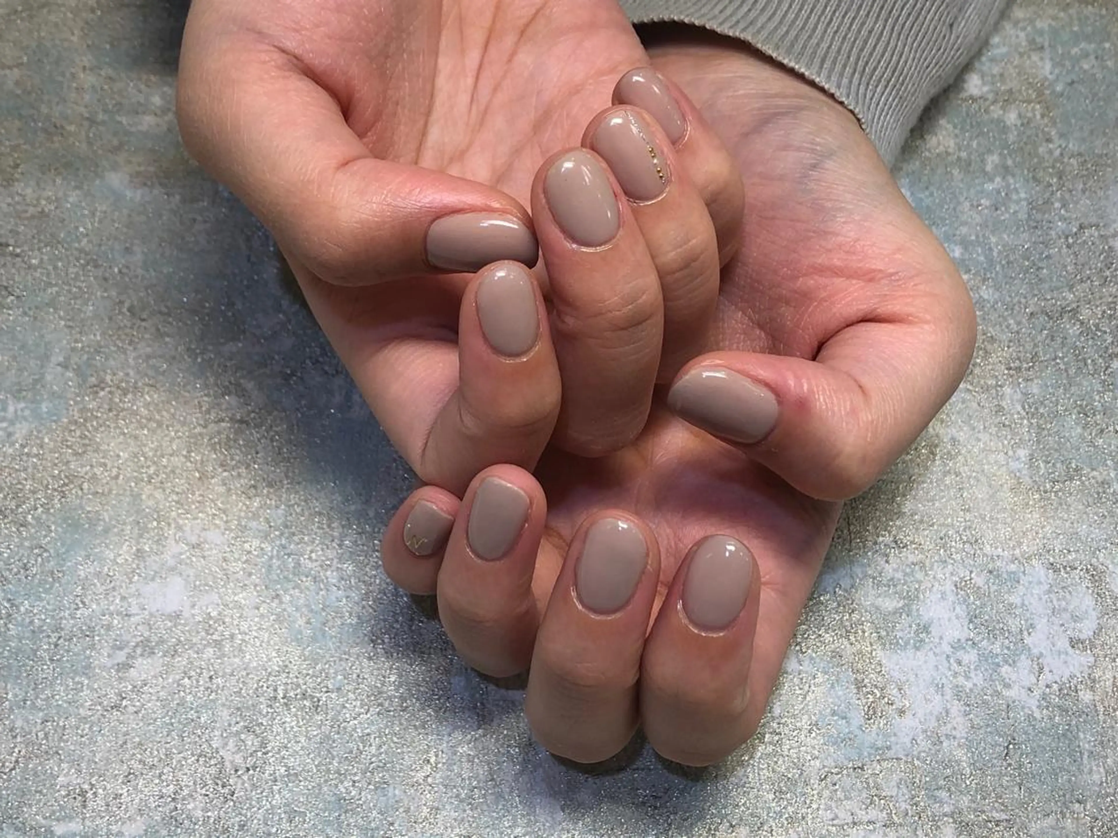 ネイル ワンカラーネイル ハンドネイル fairy 村居 愛香のネイルデザイン