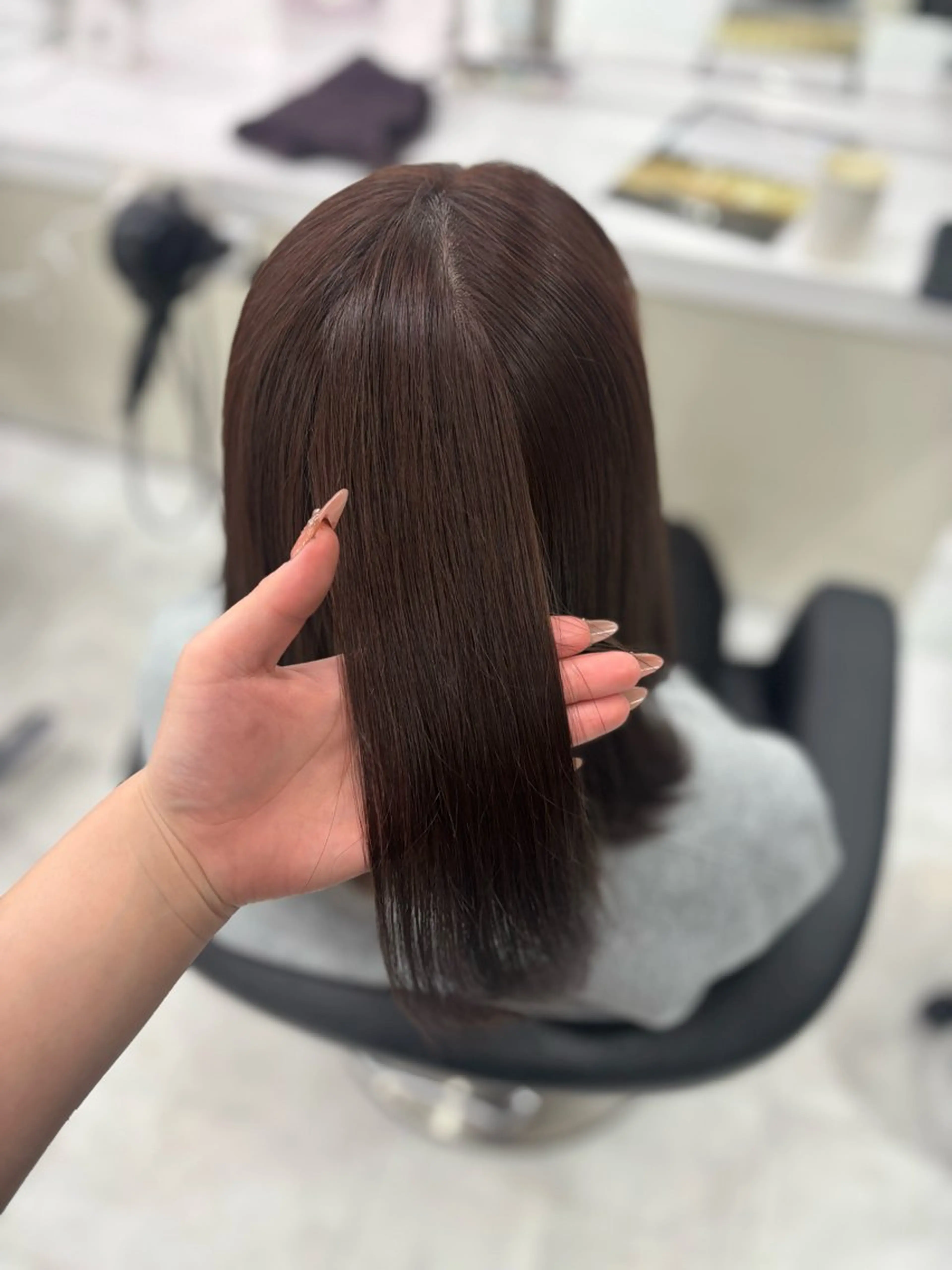 ロング カラー ヘアカラー 韓国トレンドヘア🤍 Chima🤍のヘアスタイル