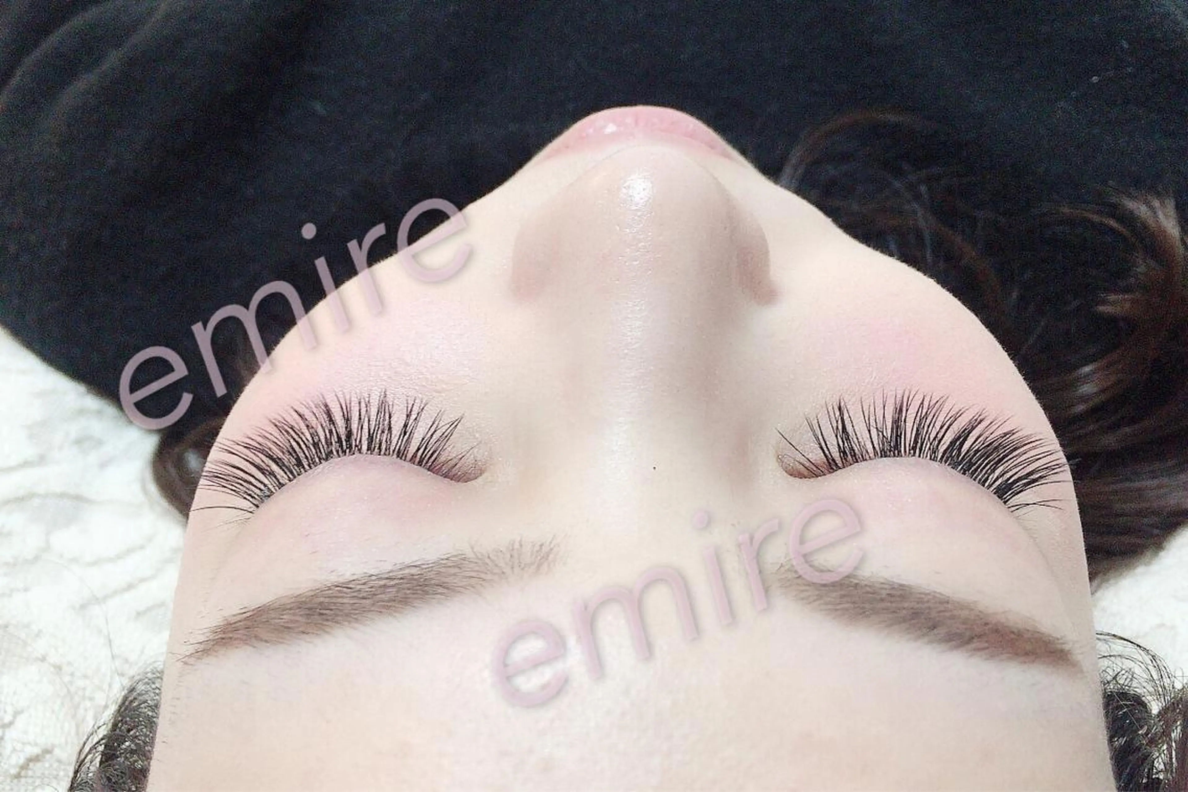 マツエク・マツパ 付け放題 フラットラッシュ emire ビューティーサロンのマツエク・マツパデザイン