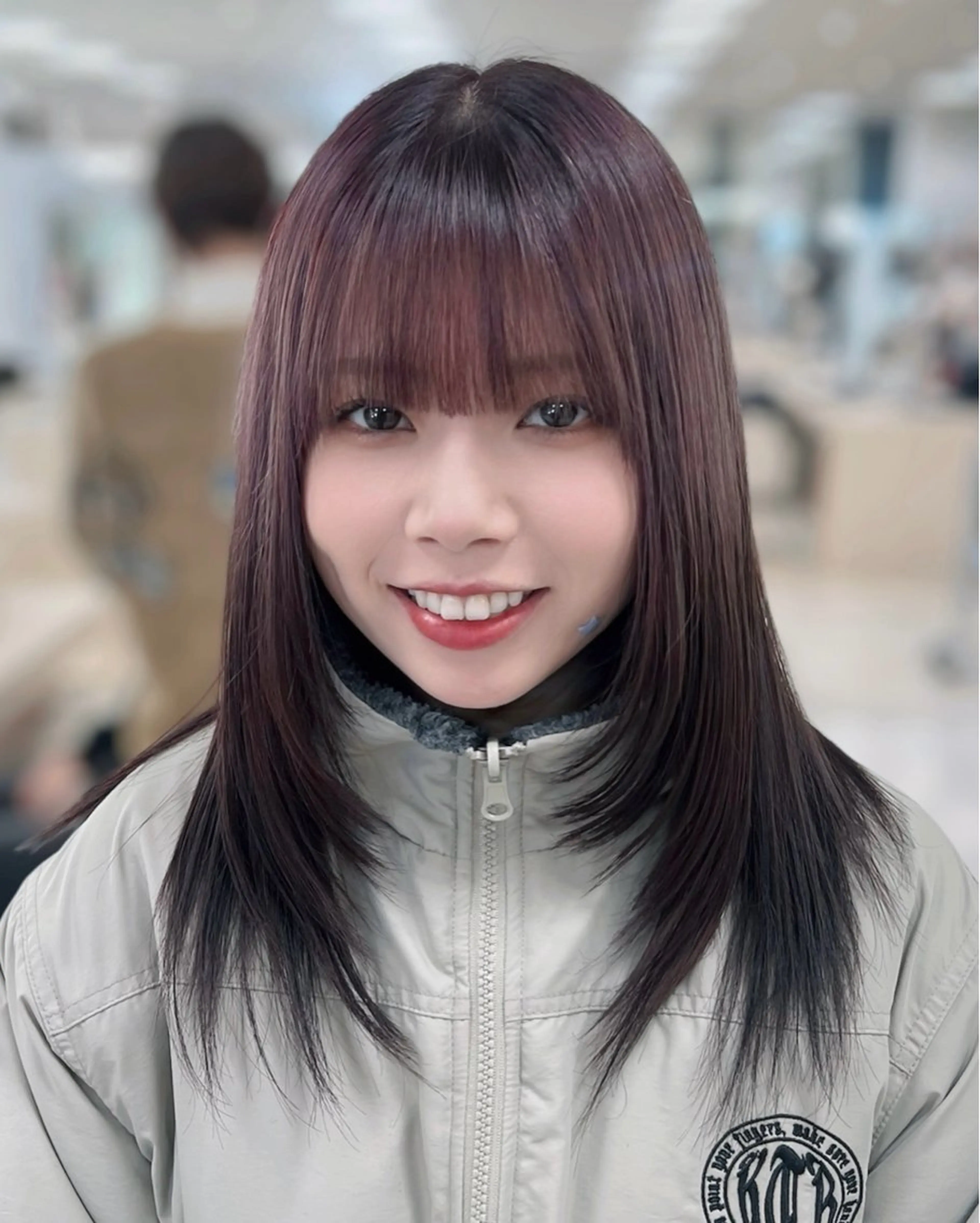 ミディアム カラー ラベンダーカラー ラベンダーピンク ピンクカラー ヘアカラー トリートメント ヘアセット ハイトーン/ウルフ /レイヤー/坂野幸伸のヘアスタイル