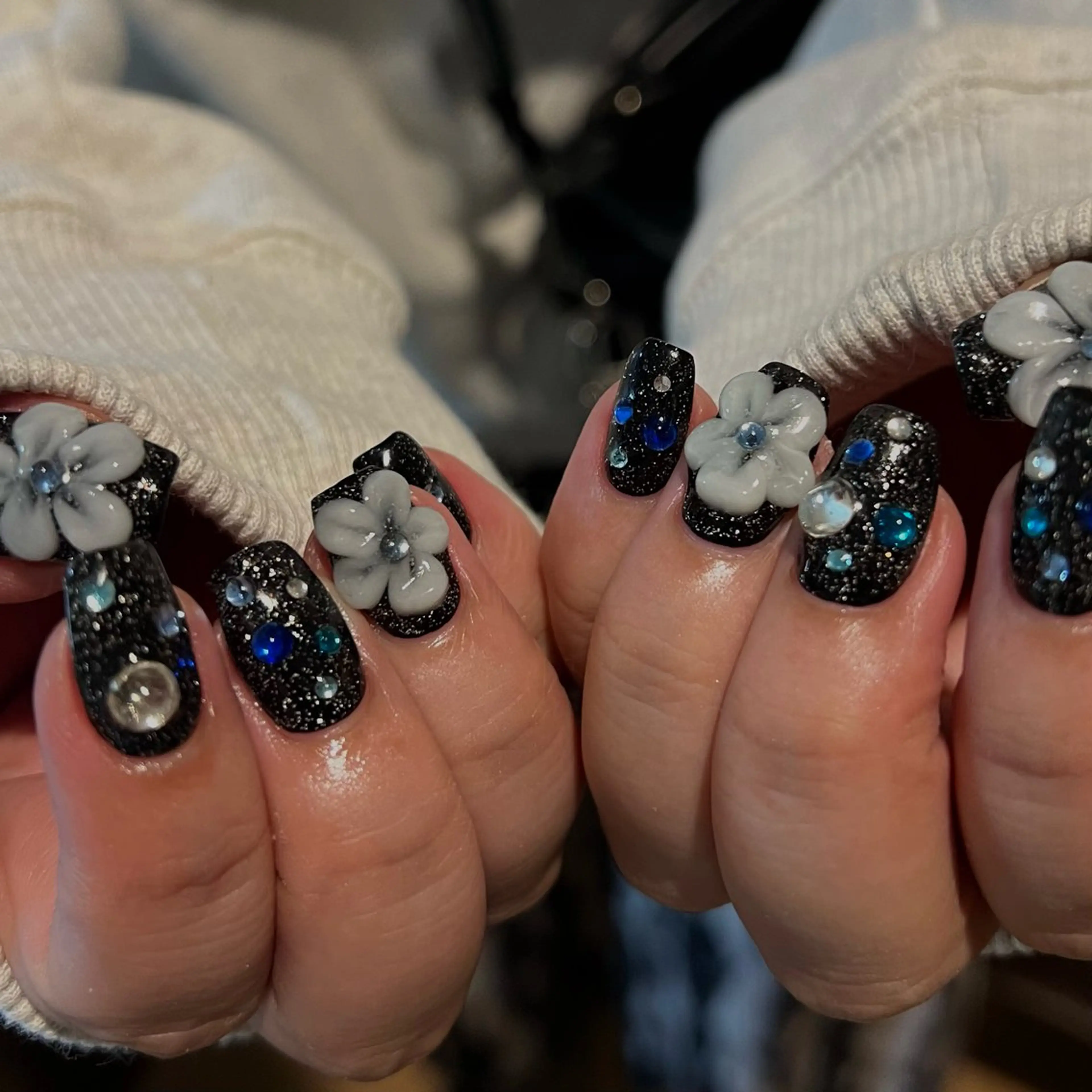 ネイル キラキラネイル kuga amiのネイルデザイン