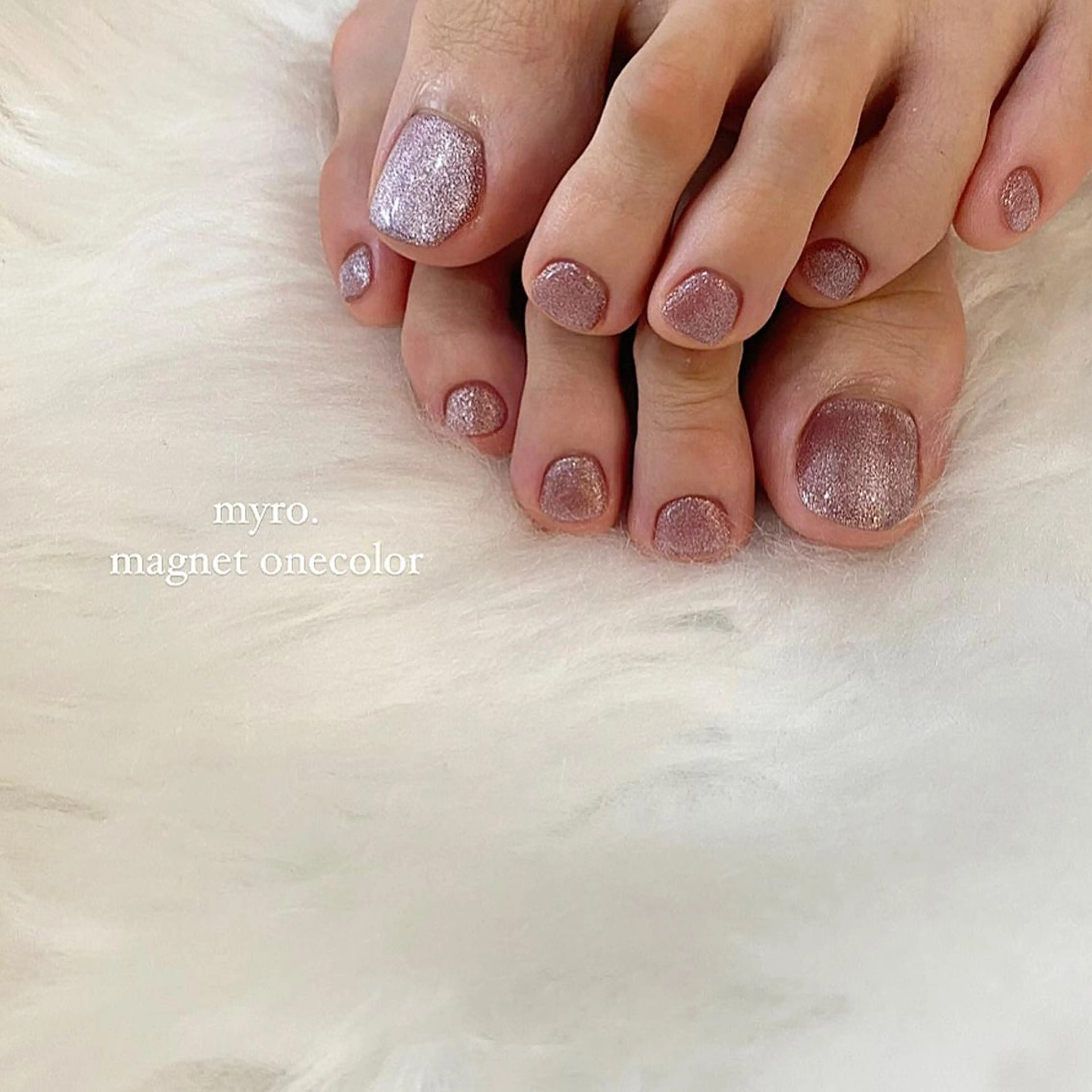 ネイル フットネイル マグネットネイル Limie by May's ciel所属・【Limie】 nanaのネイルデザイン